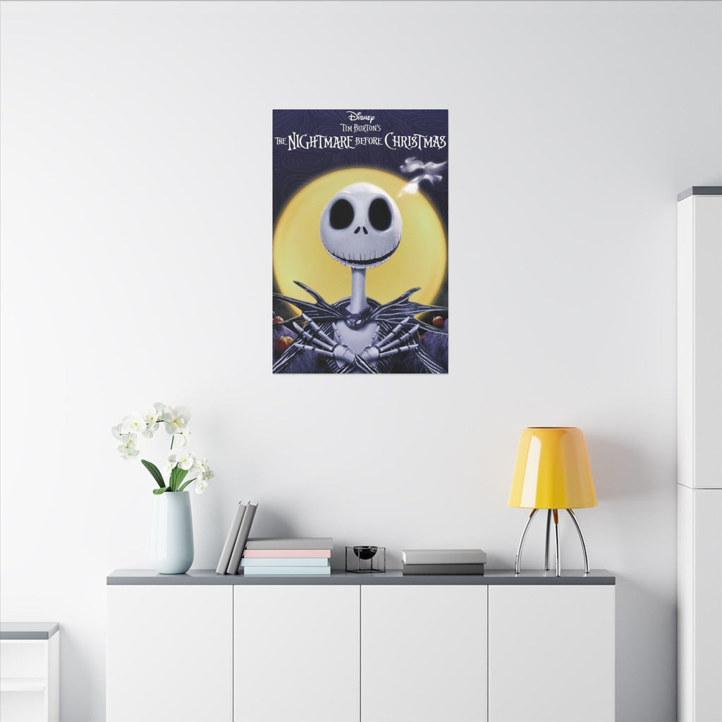 The Nightmare Before Christmas Moonlight Custom Canvas Wall Print