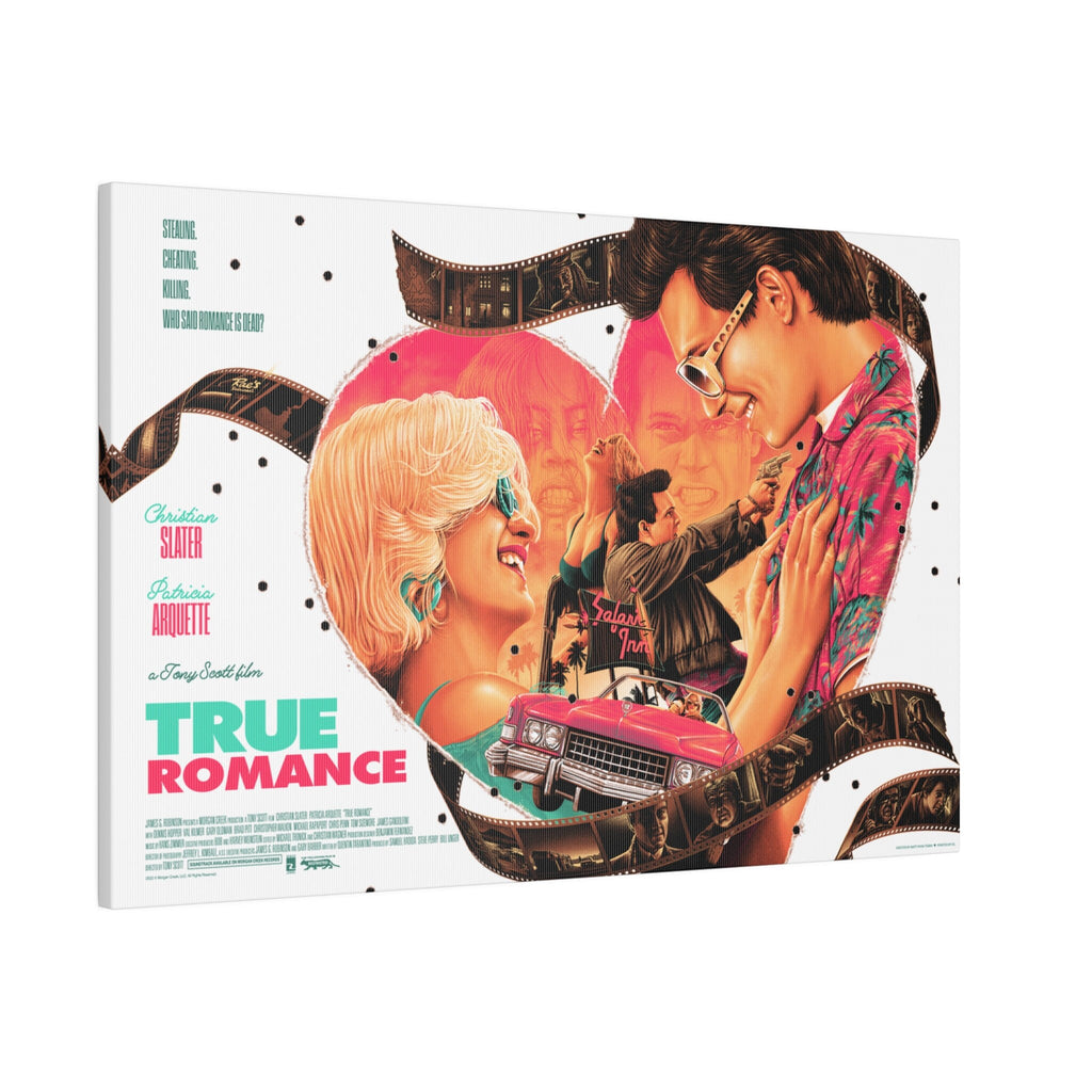 True Romance Poster Custom Canvas Wall Print