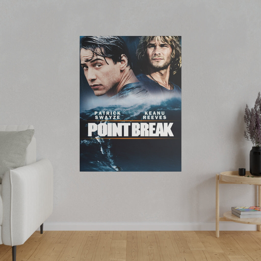 Point Break Custom Canvas Movie Poster