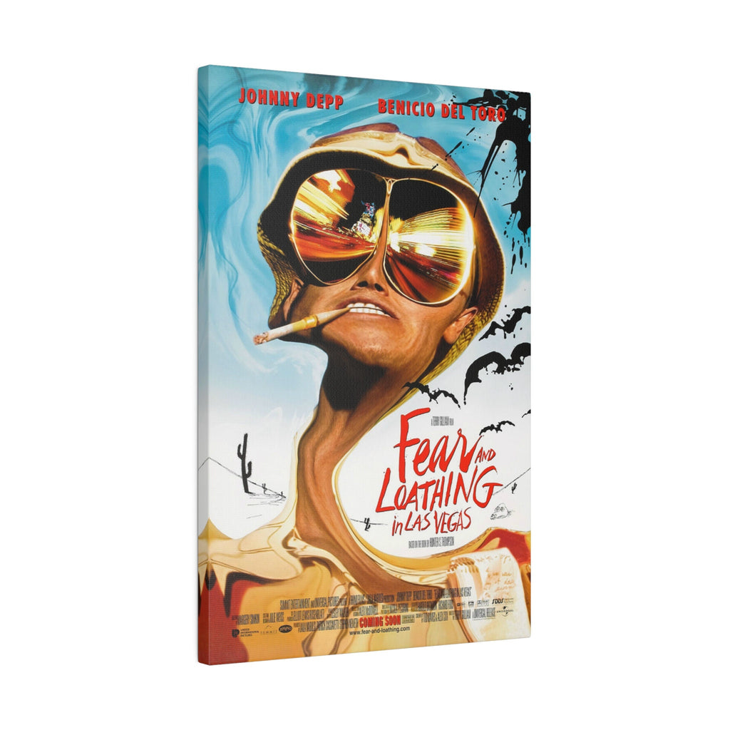 Fear and Loathing In Las Vegas Movie Poster Custom Canvas Wall Print
