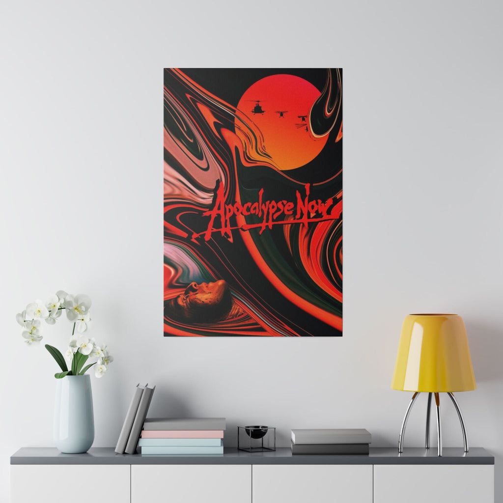 Apocalypse Now Psychedelic Poster Custom Canvas Wall Print