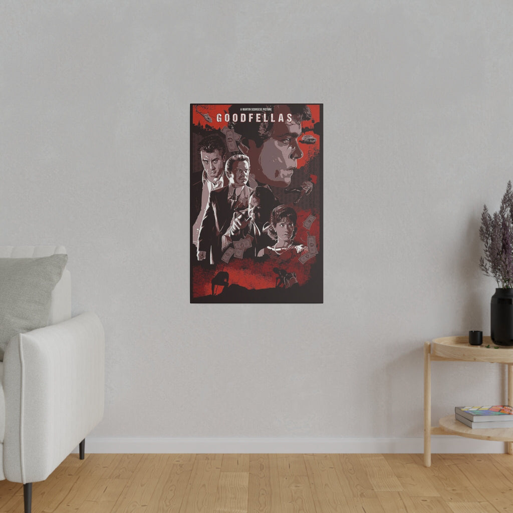Goodfellas Abstract Custom Canvas Wall Print