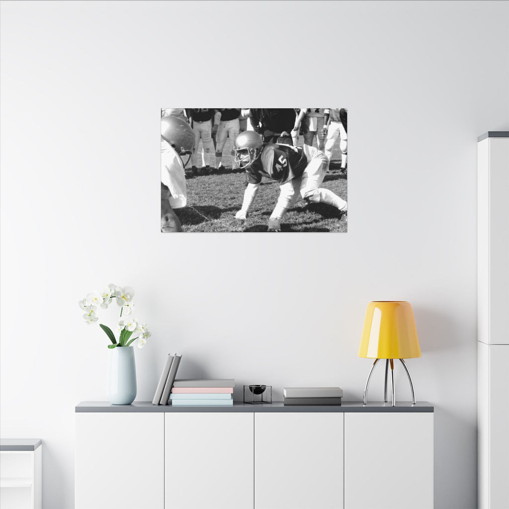 Rudy Grit and Determination Practice Scene Custom Canvas Wall Print