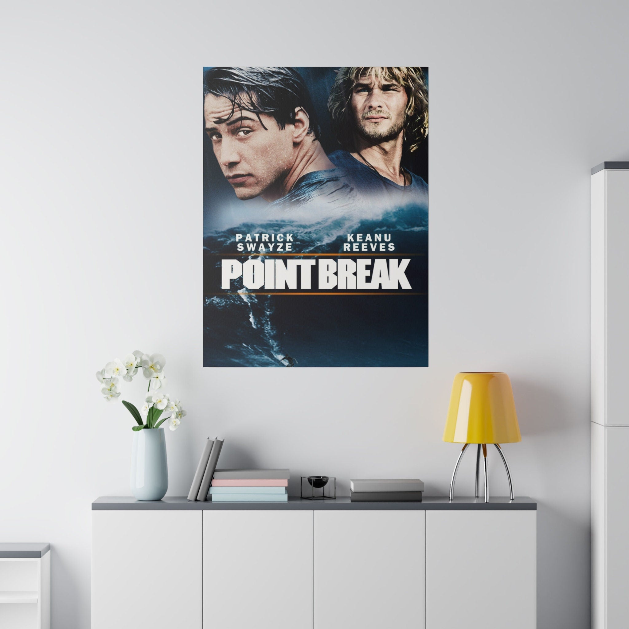 Point Break Custom Canvas Movie Poster