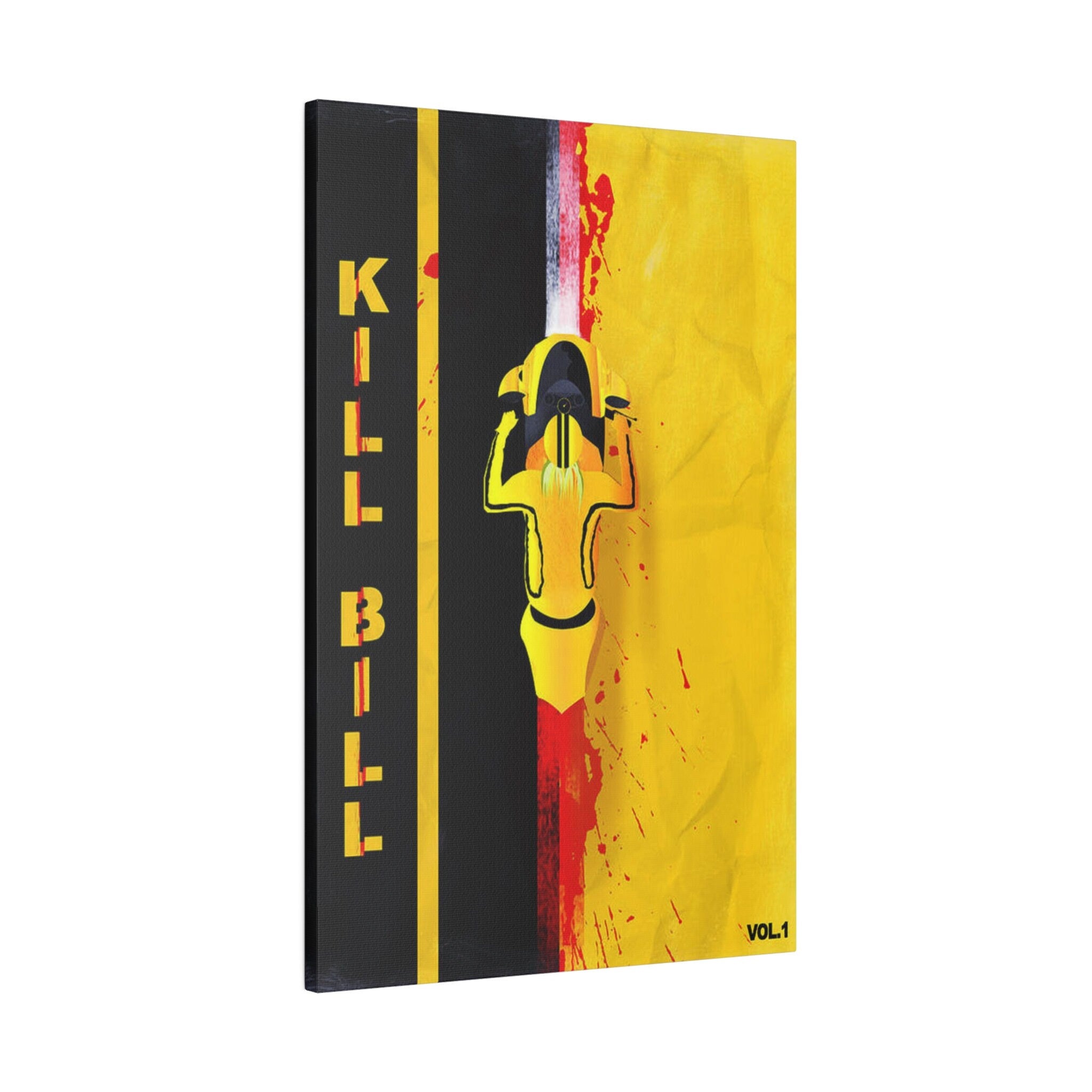 Kill Bill Abstract Art Custom Canvas Wall Print