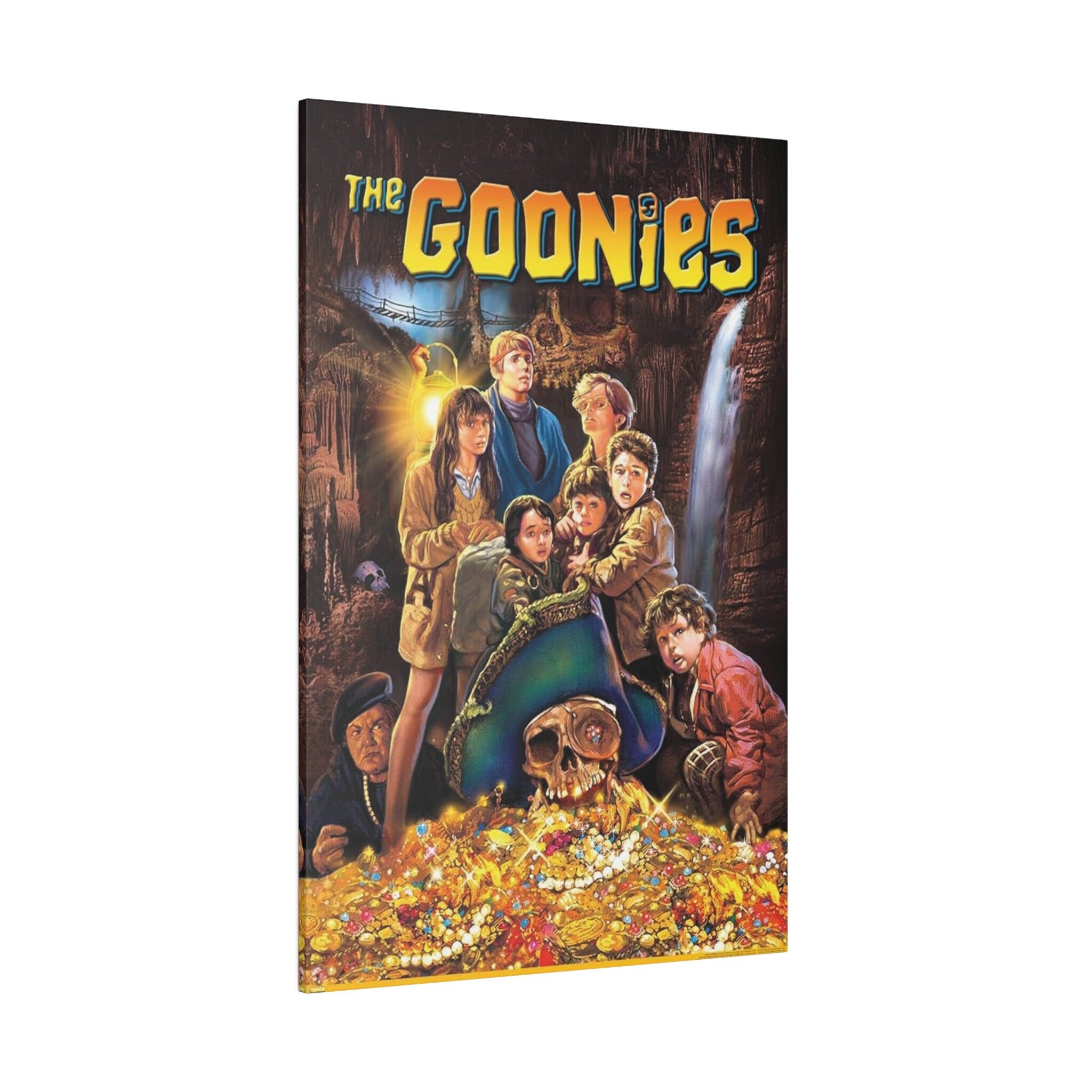 The Goonies Animated Poster Custom Canvas Wall Print