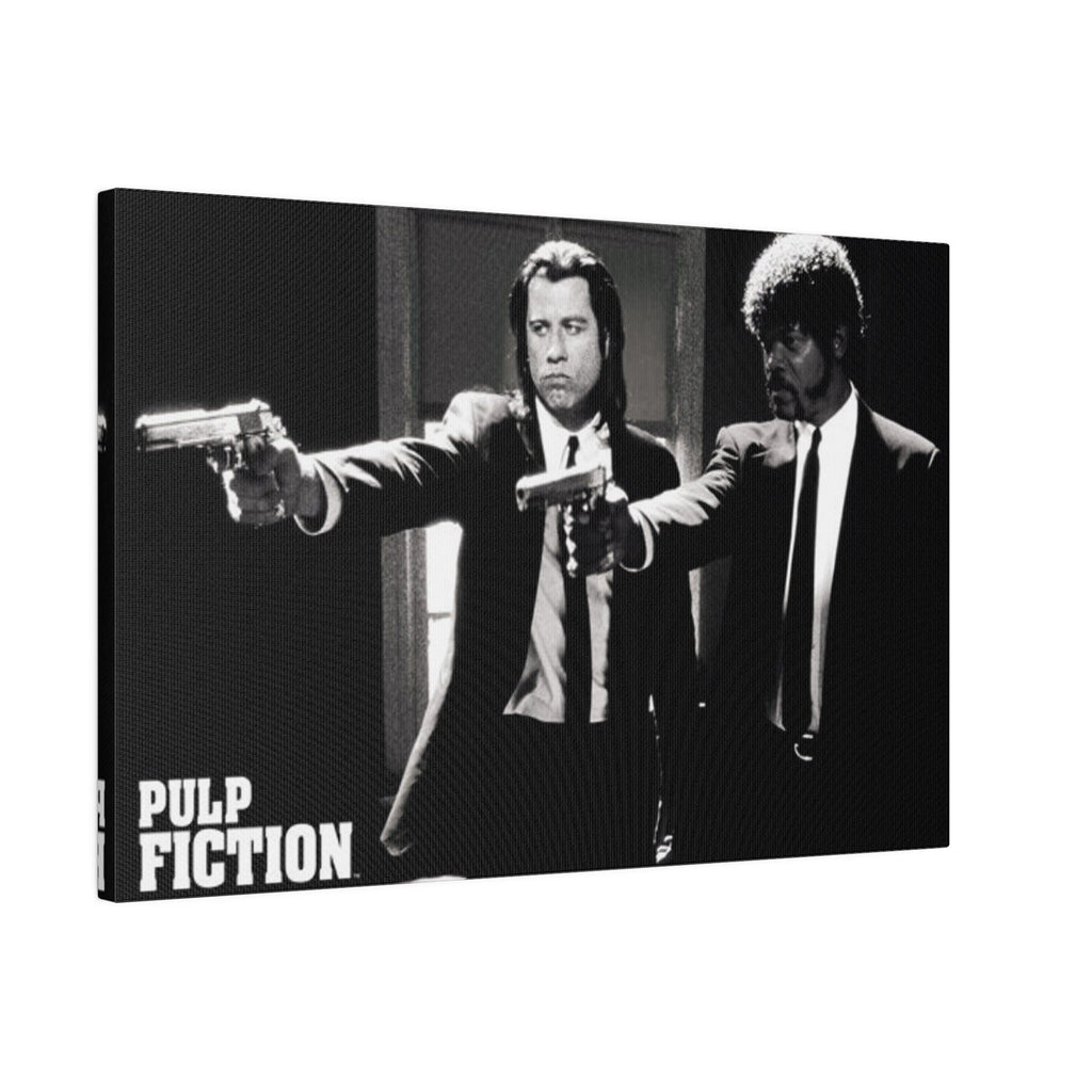 Pulp FIction Vincent & Jules Custom Canvas Wall Print