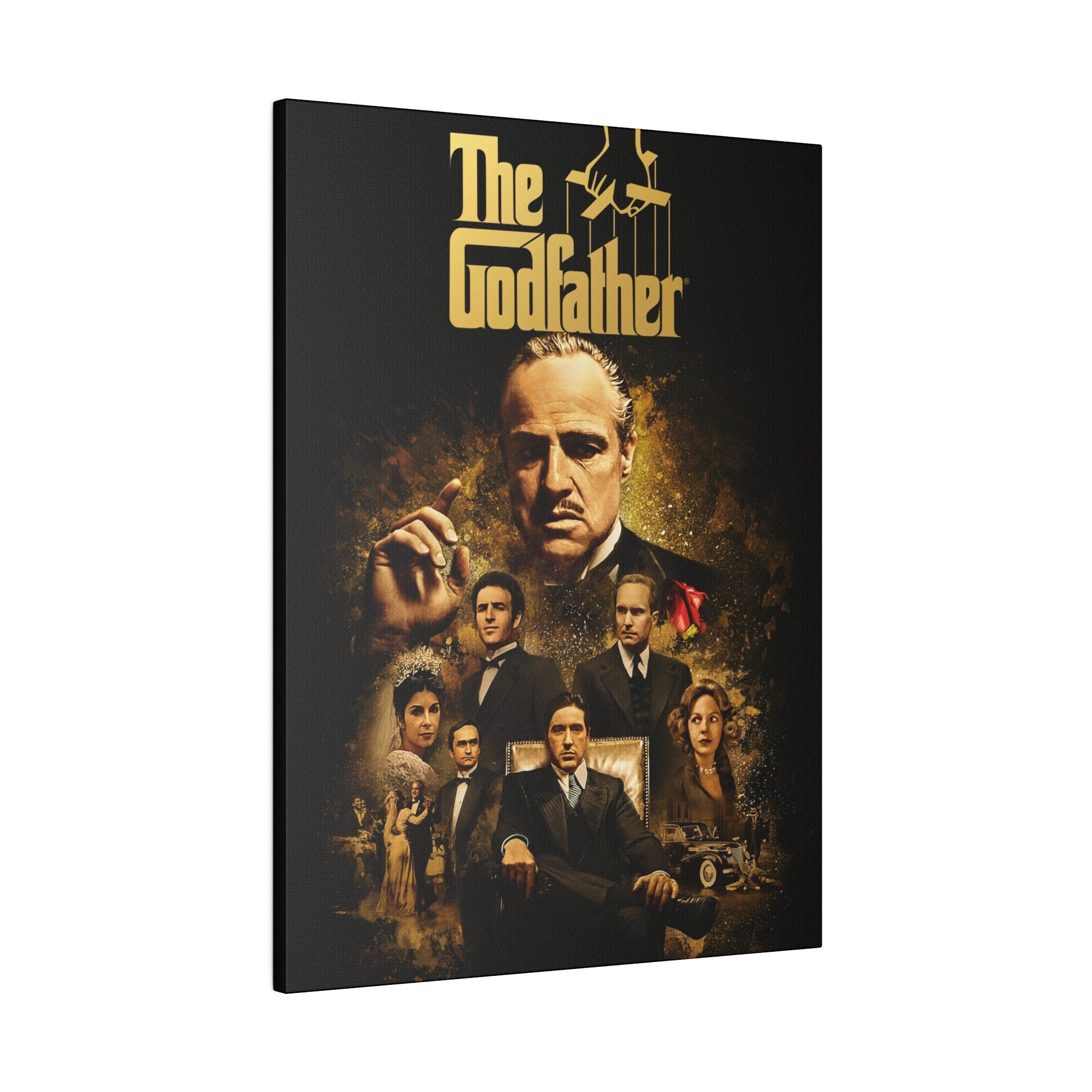 The Godfather Custom Canvas Wall Print