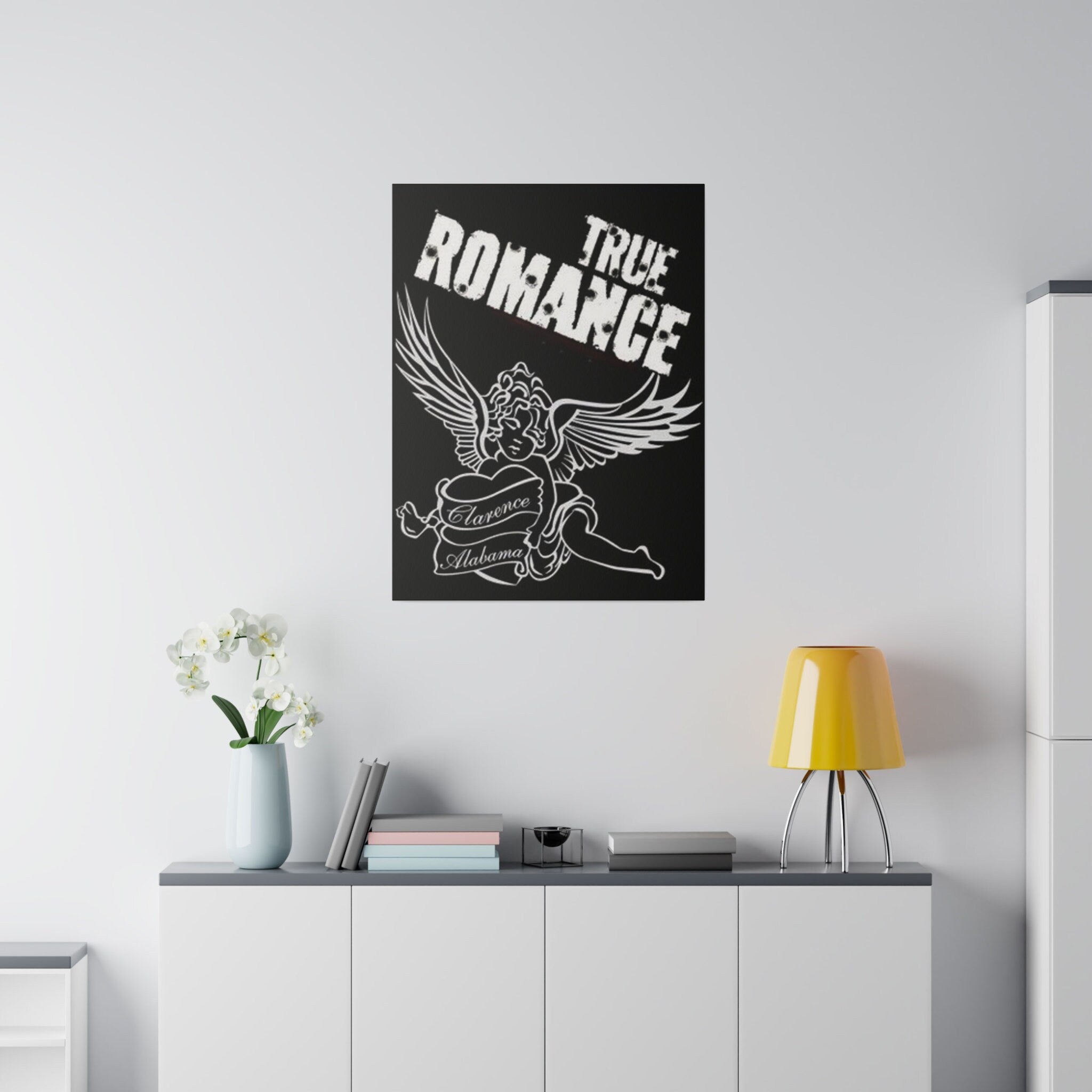 True Romance Angel Custom Canvas Wall Print
