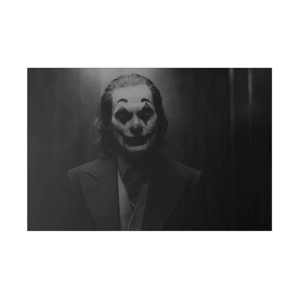 Joaquin Phoenix Joker B/W Custom Canvas Wall Print