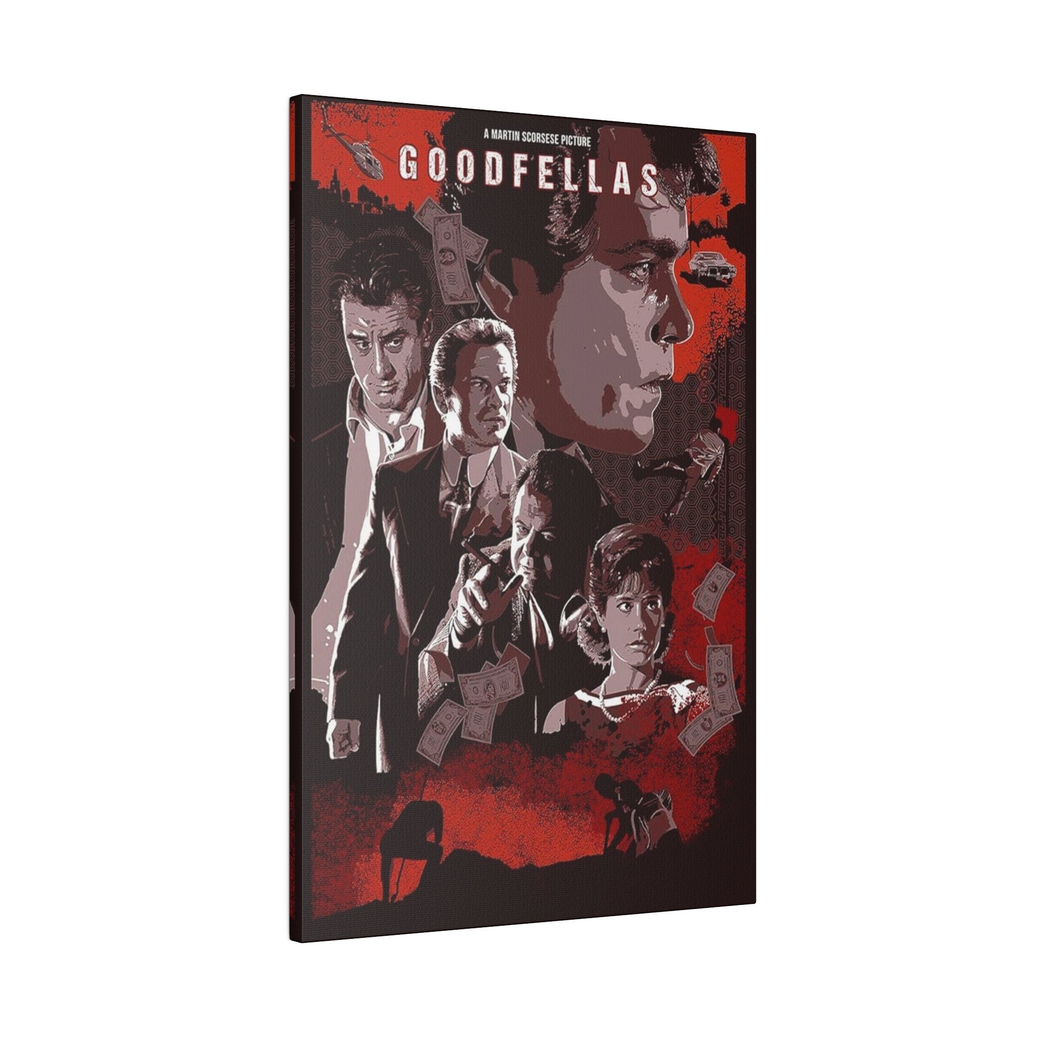 Goodfellas Abstract Custom Canvas Wall Print