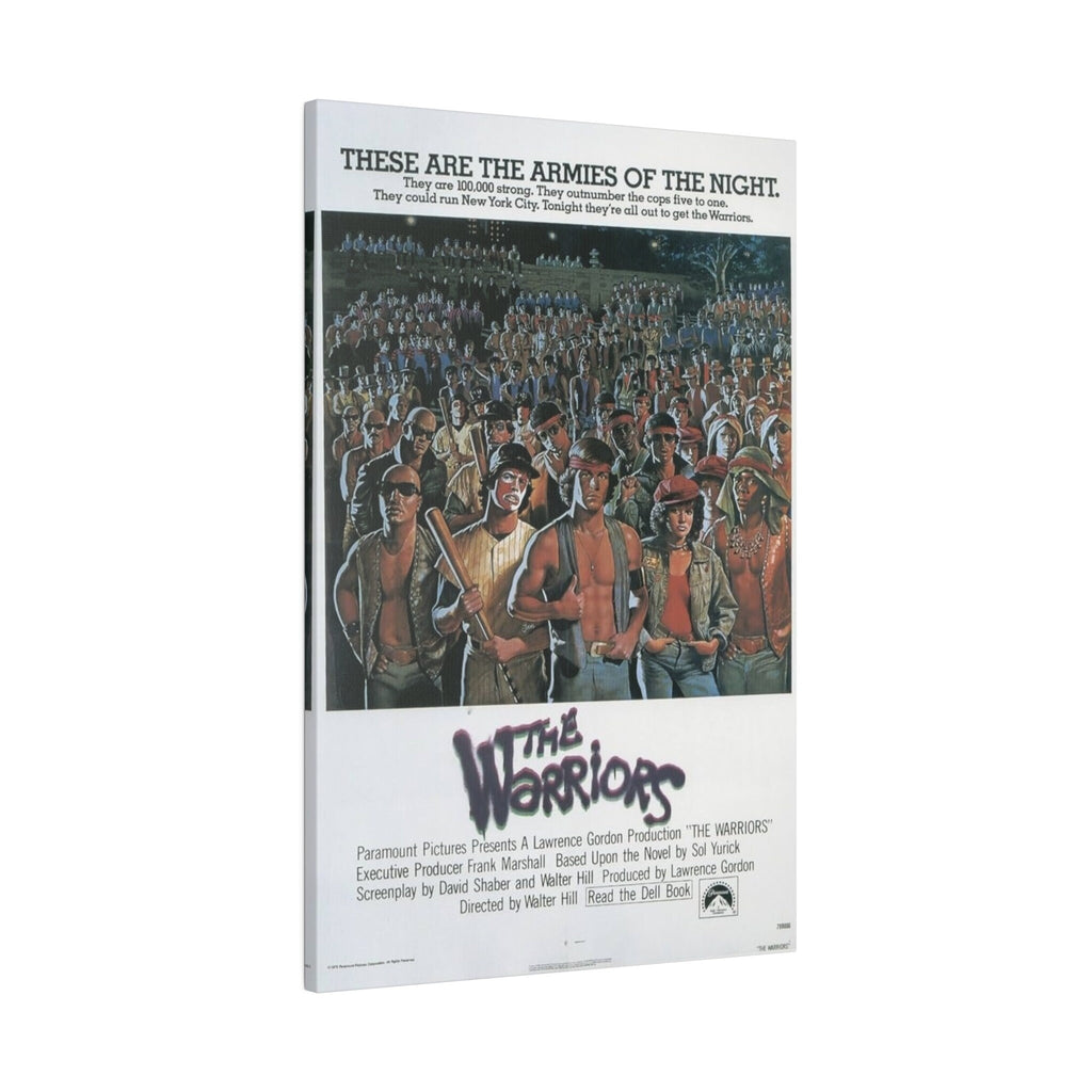 The Warriors Movie Poster Custom Canvas Wall Print