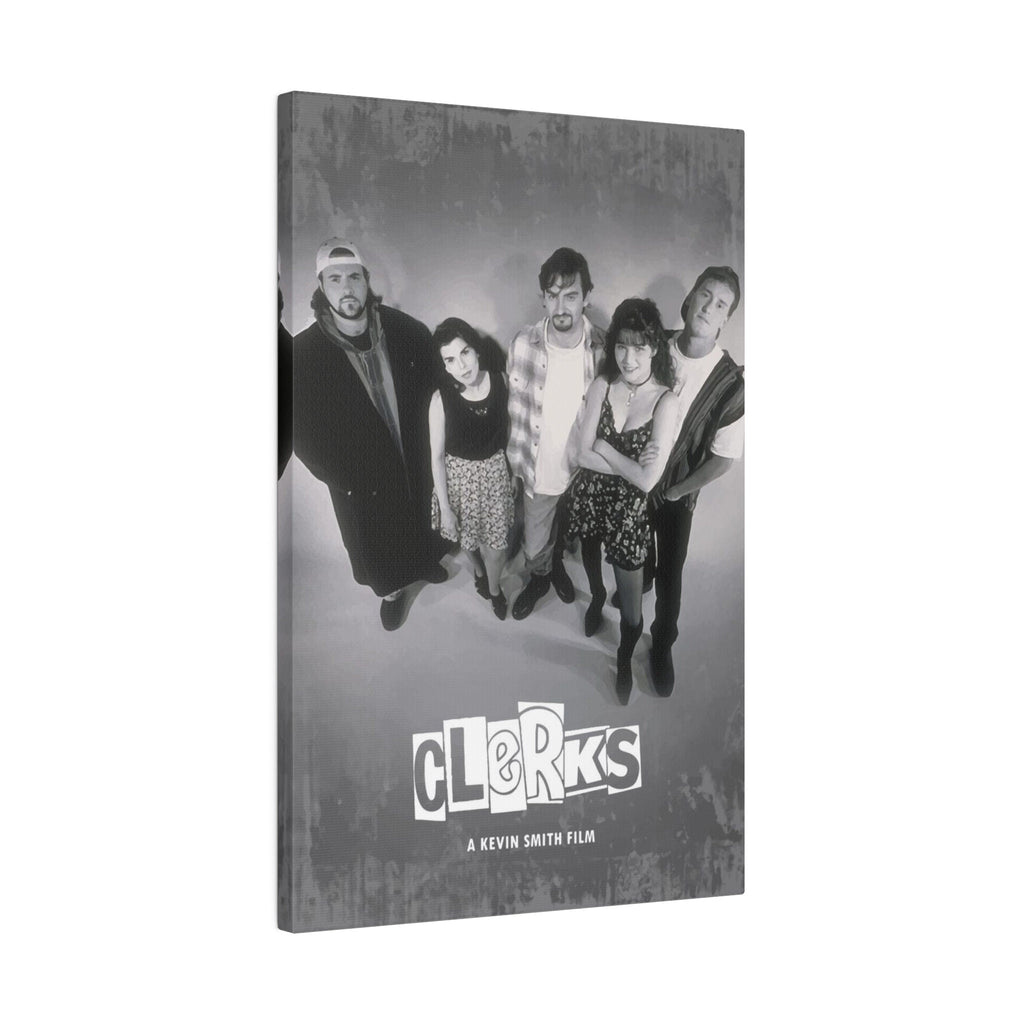 Clerks Movie Poster Custom Canvas Wall Print