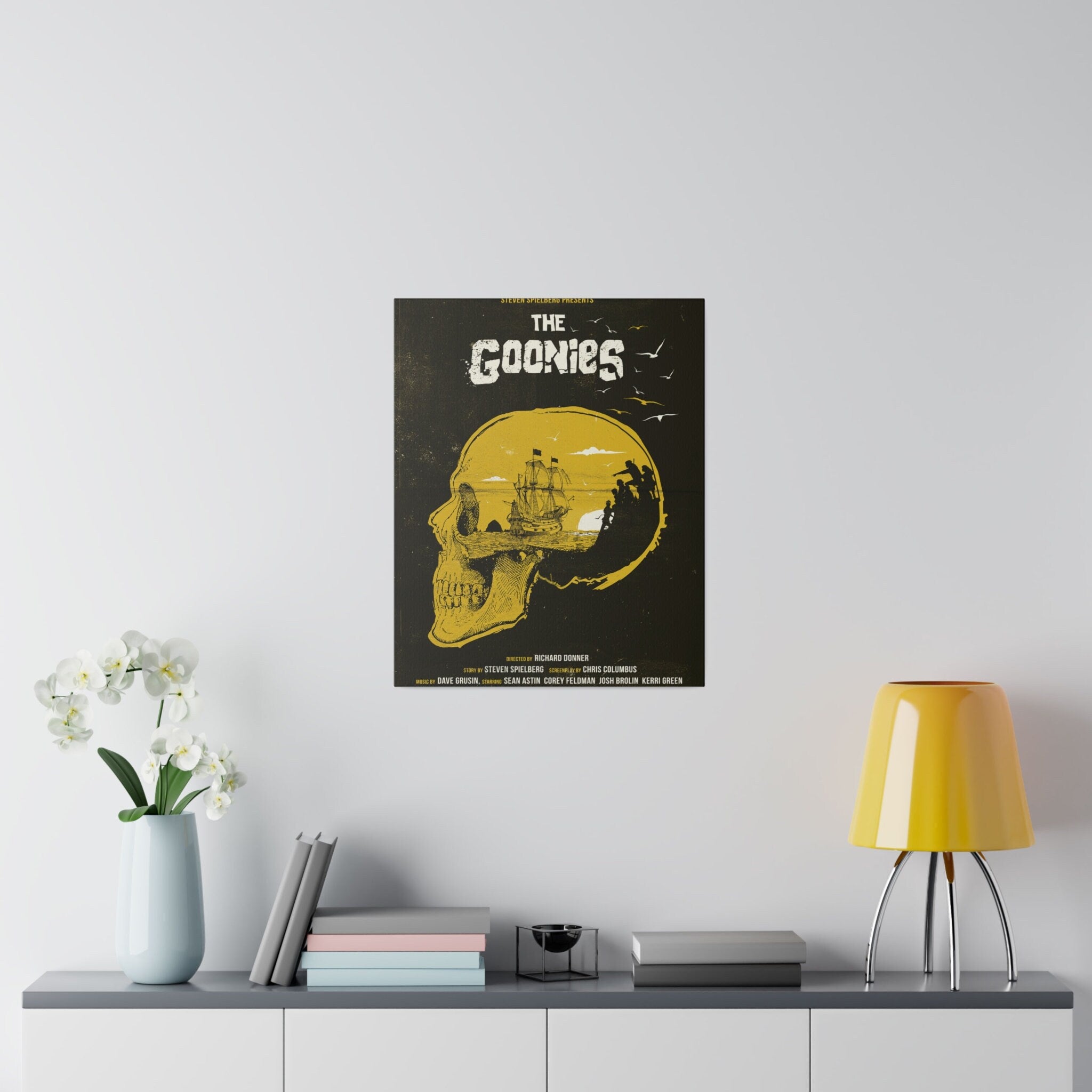 The Goonies Poster Custom Canvas Wall Print