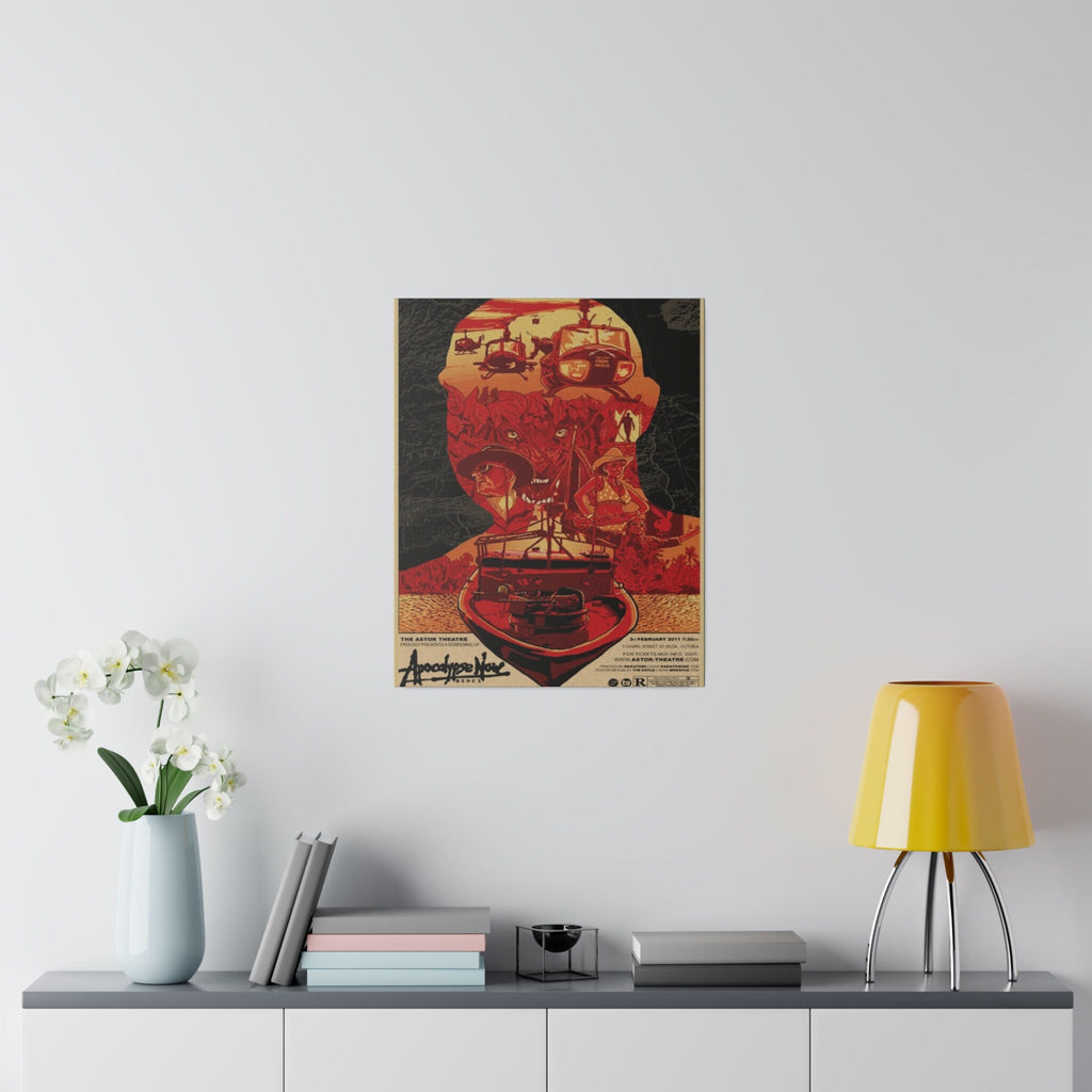 Apocalypse Now Abstract Movie Poster Custom Canvas Wall Print