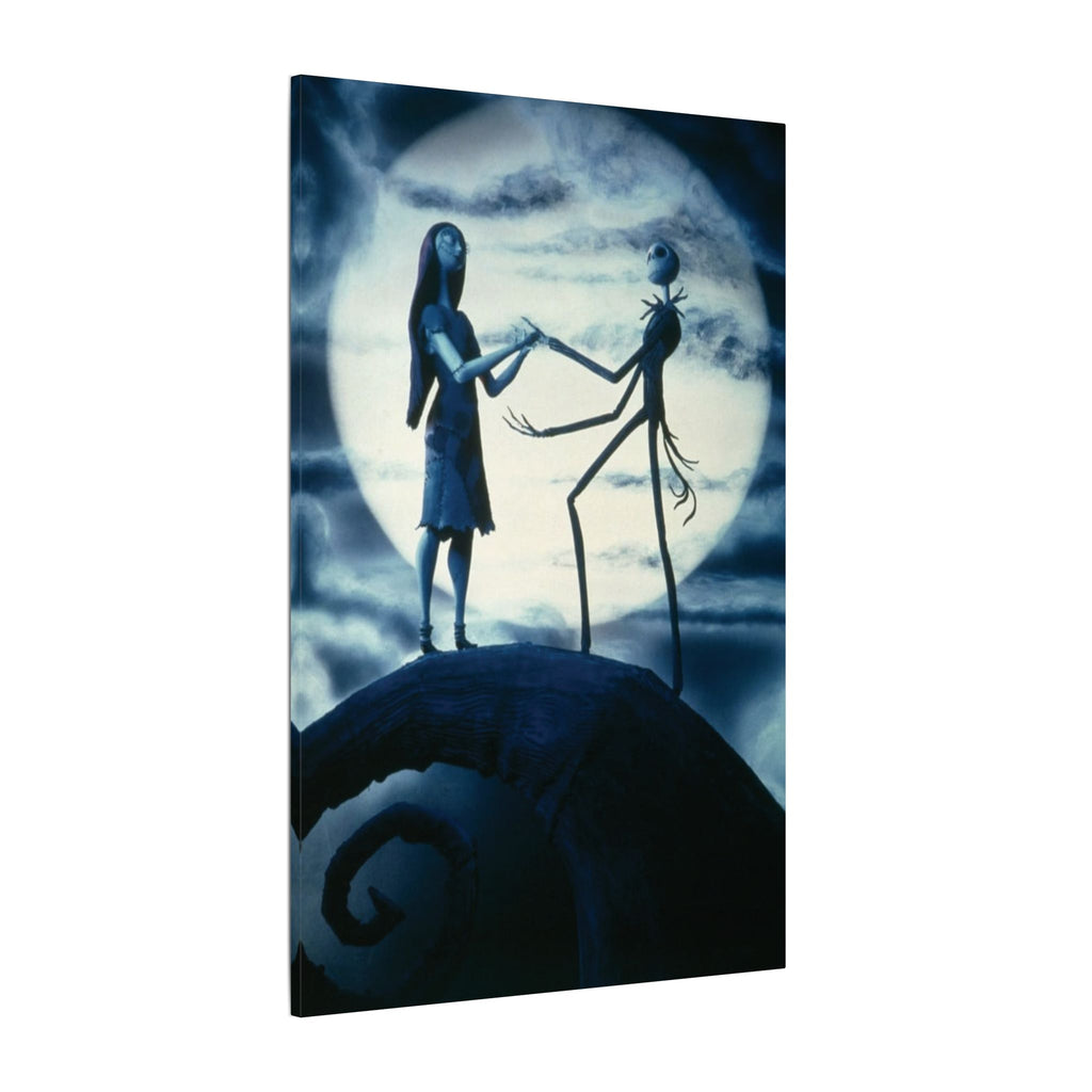 The Nightmare Before Christmas Moonlit Love Custom Canvas Wall Print