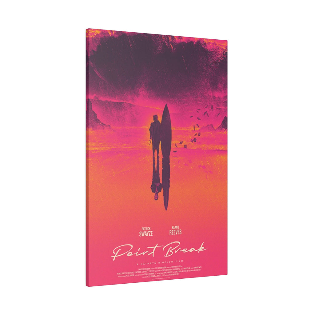 Point Break Artistic Movie Poster Custom Canvas Wall Print