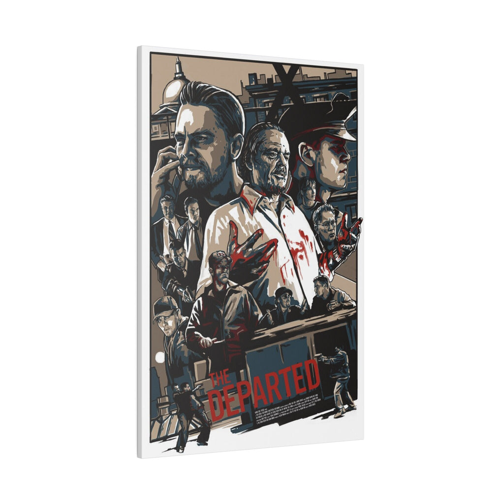 The Departed Graphic Comic Custom Canvas Wall Print