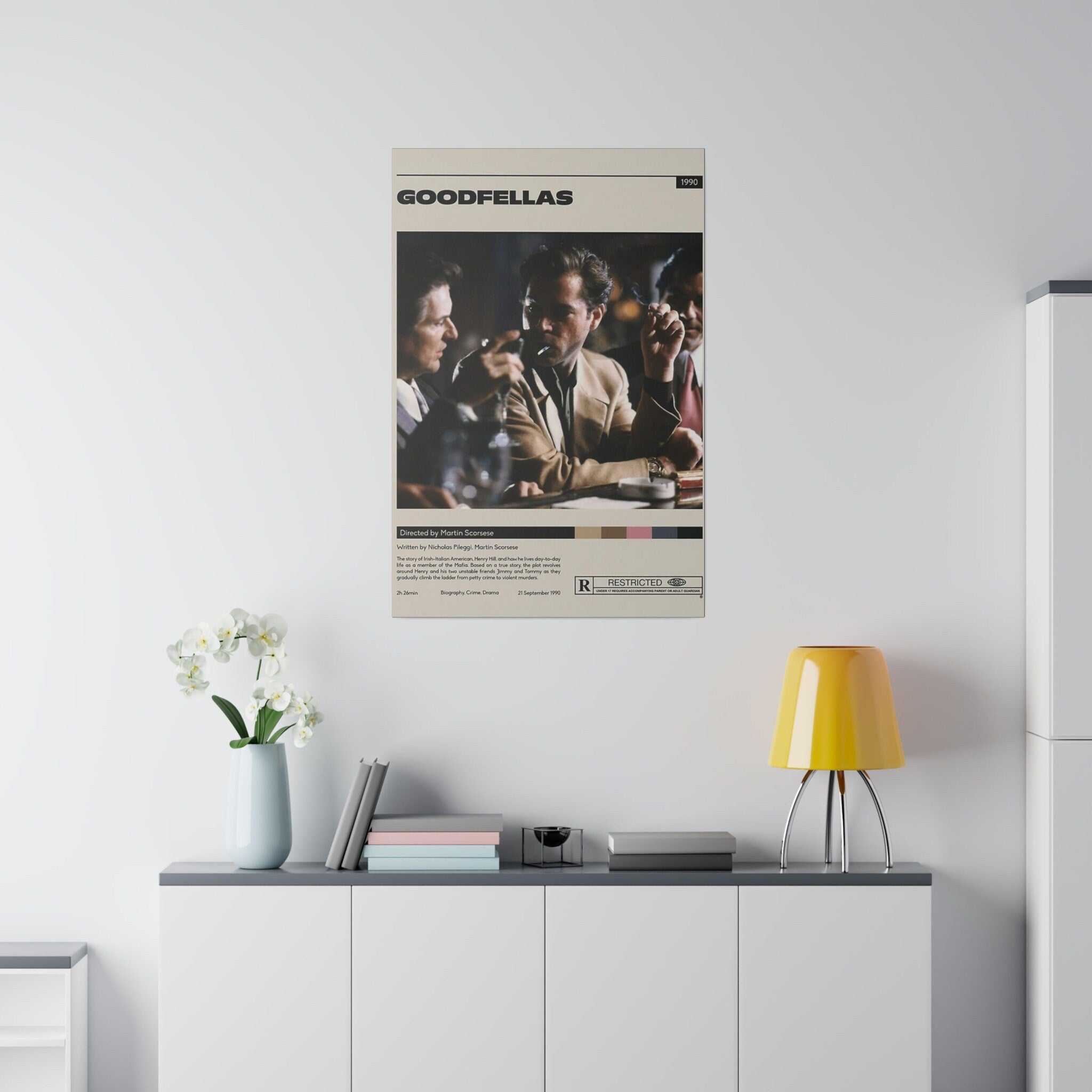 Goodfellas Vintage Custom Canvas Wall Print
