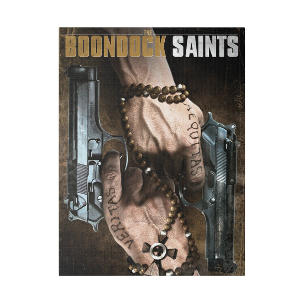 The Boondock Saints Two Guns Custom Canvas Wall Print