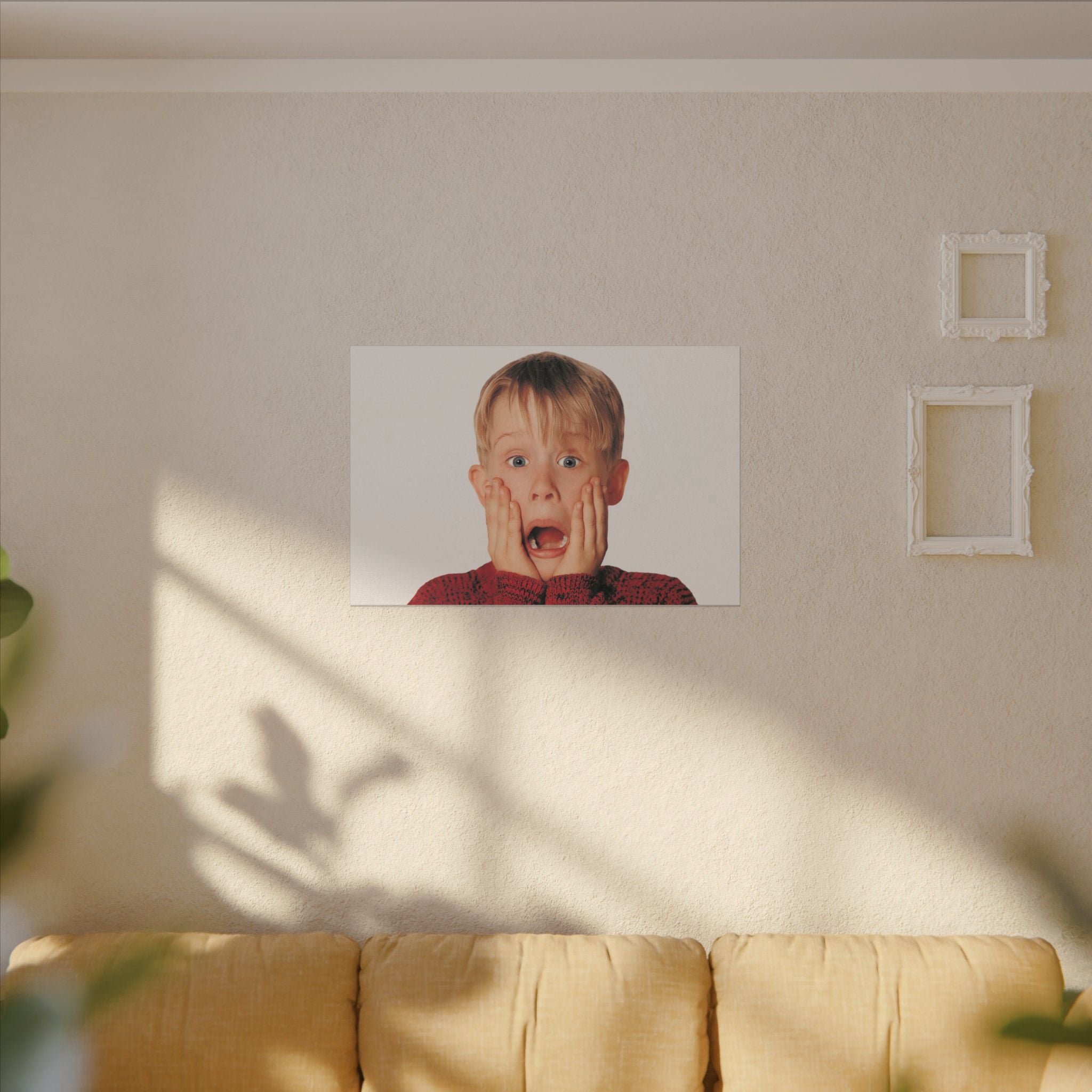 Home Alone Kevin McCallister Custom Canvas Wall Print