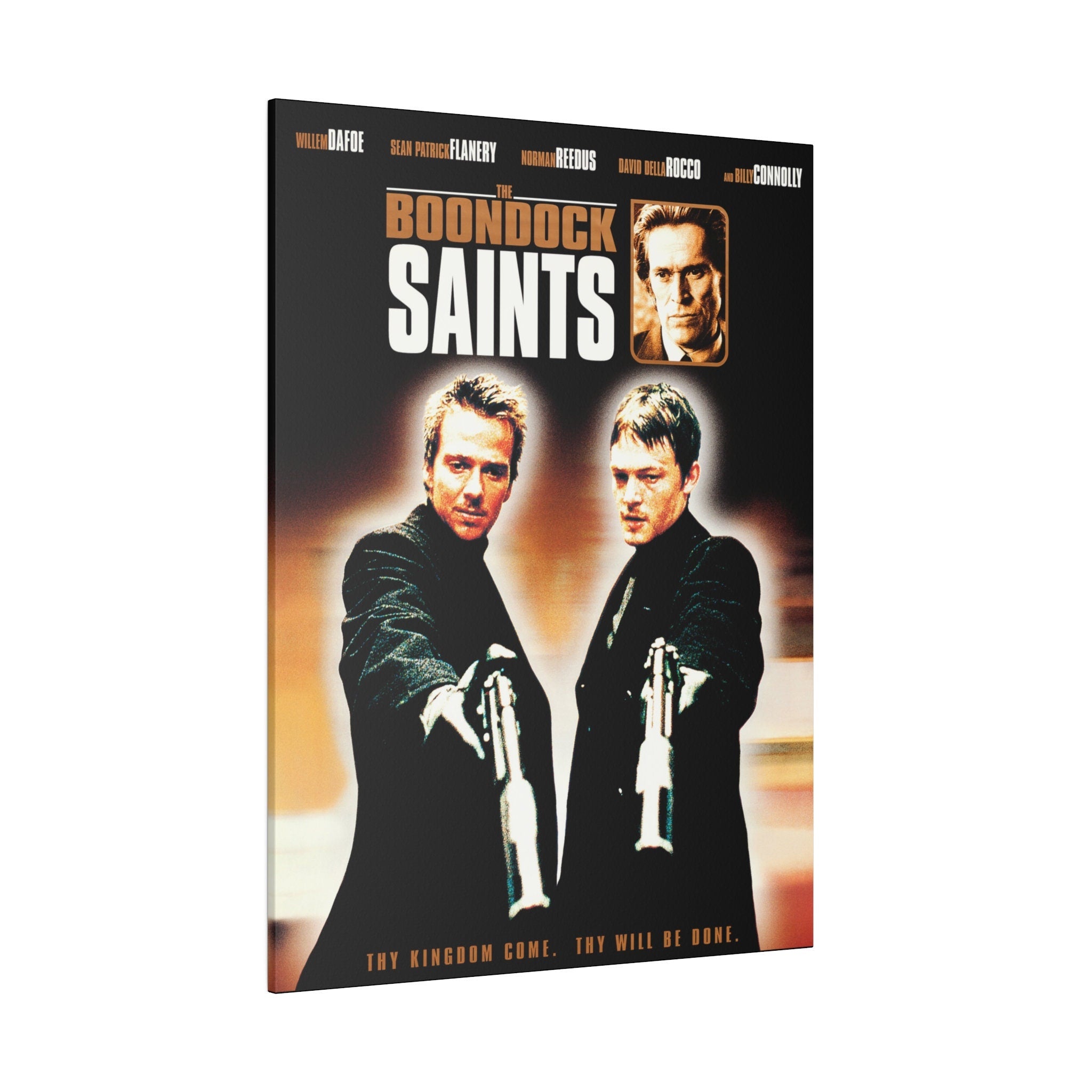 The Boondock Saints Movie Poster Custom Canvas Wall Print
