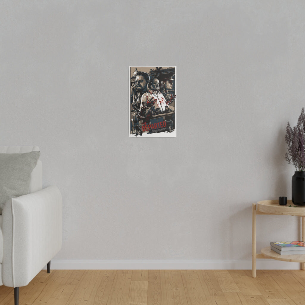The Departed Graphic Comic Custom Canvas Wall Print