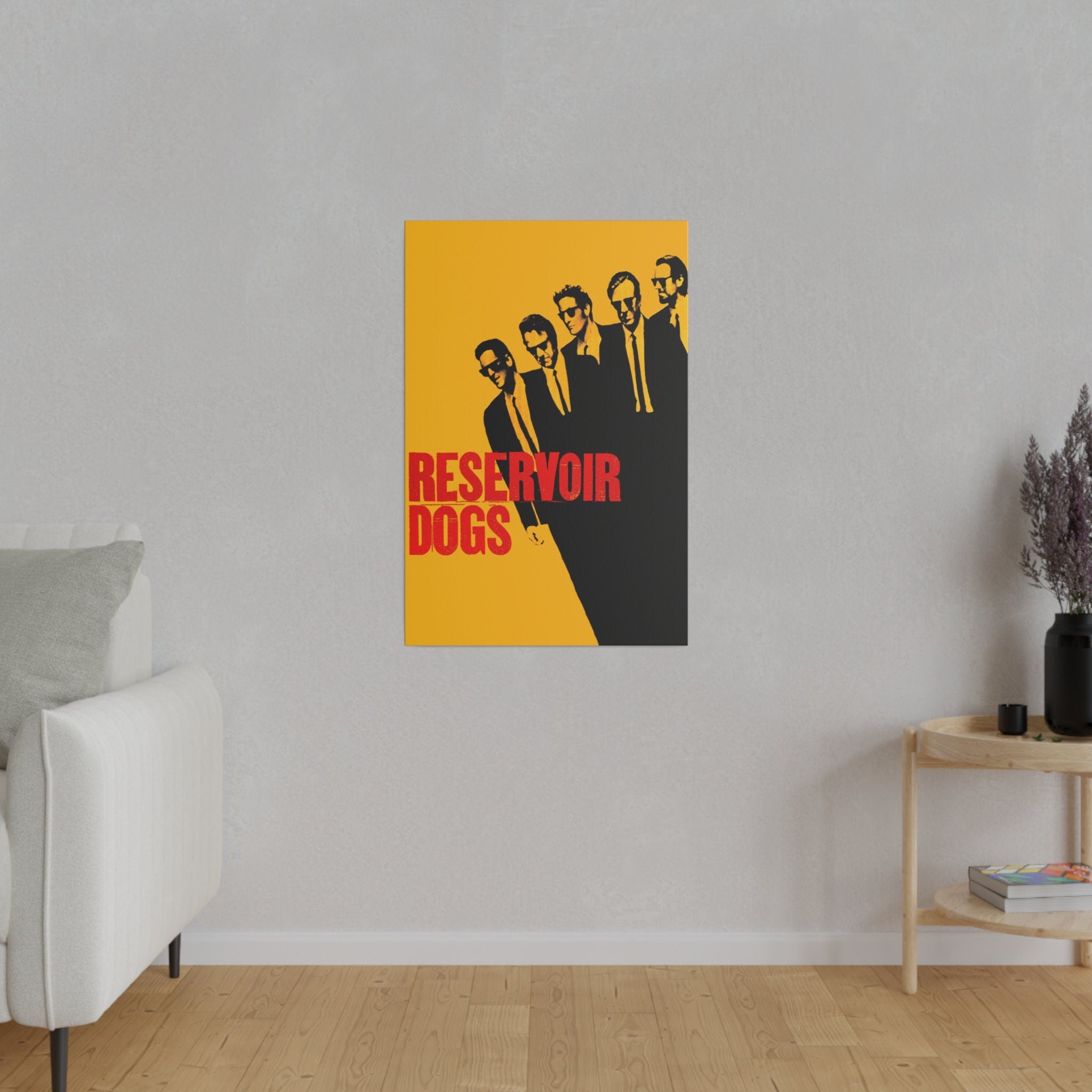Reservoir Dogs Poster Custom Canvas Wall Print