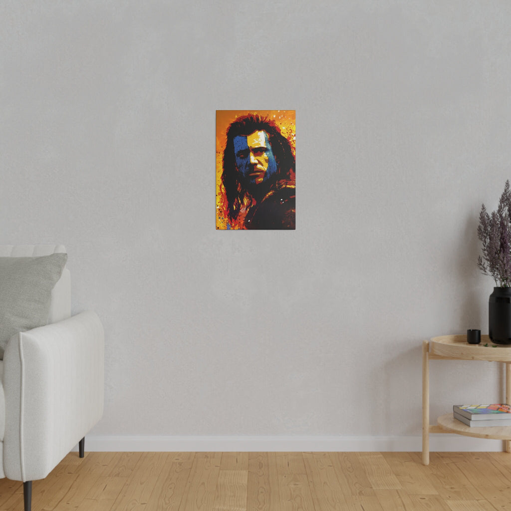 Braveheart William Wallace Custom Canvas Wall Print