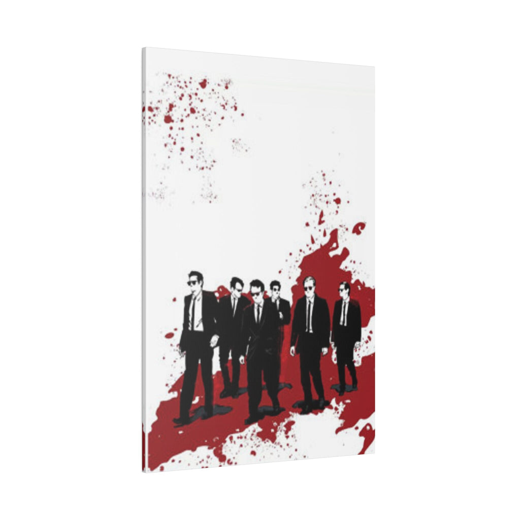 Reservoir Dogs Blood Splatter Poster Custom Canvas Wall Print