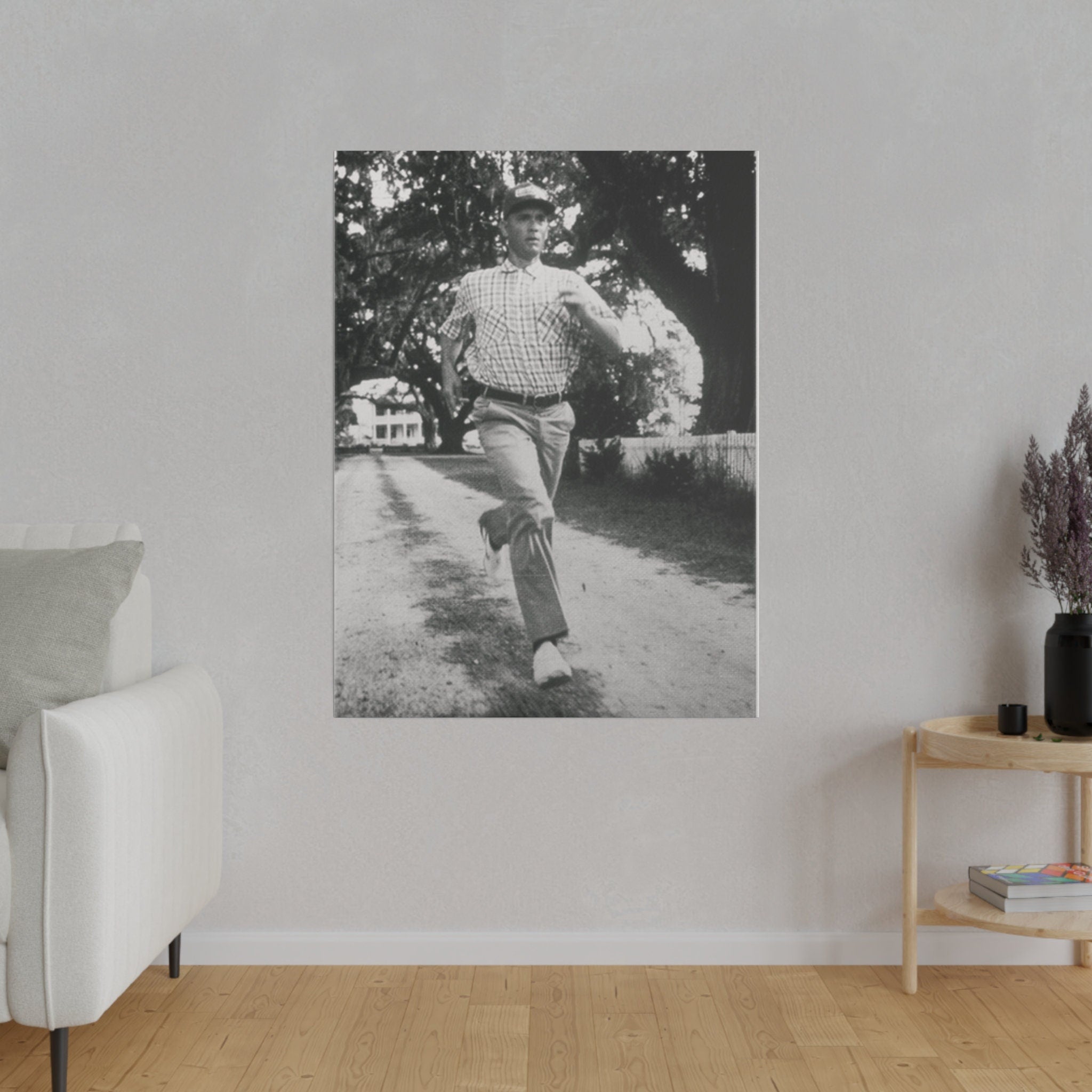 Forrest Gump Running Custom Canvas Wall Print