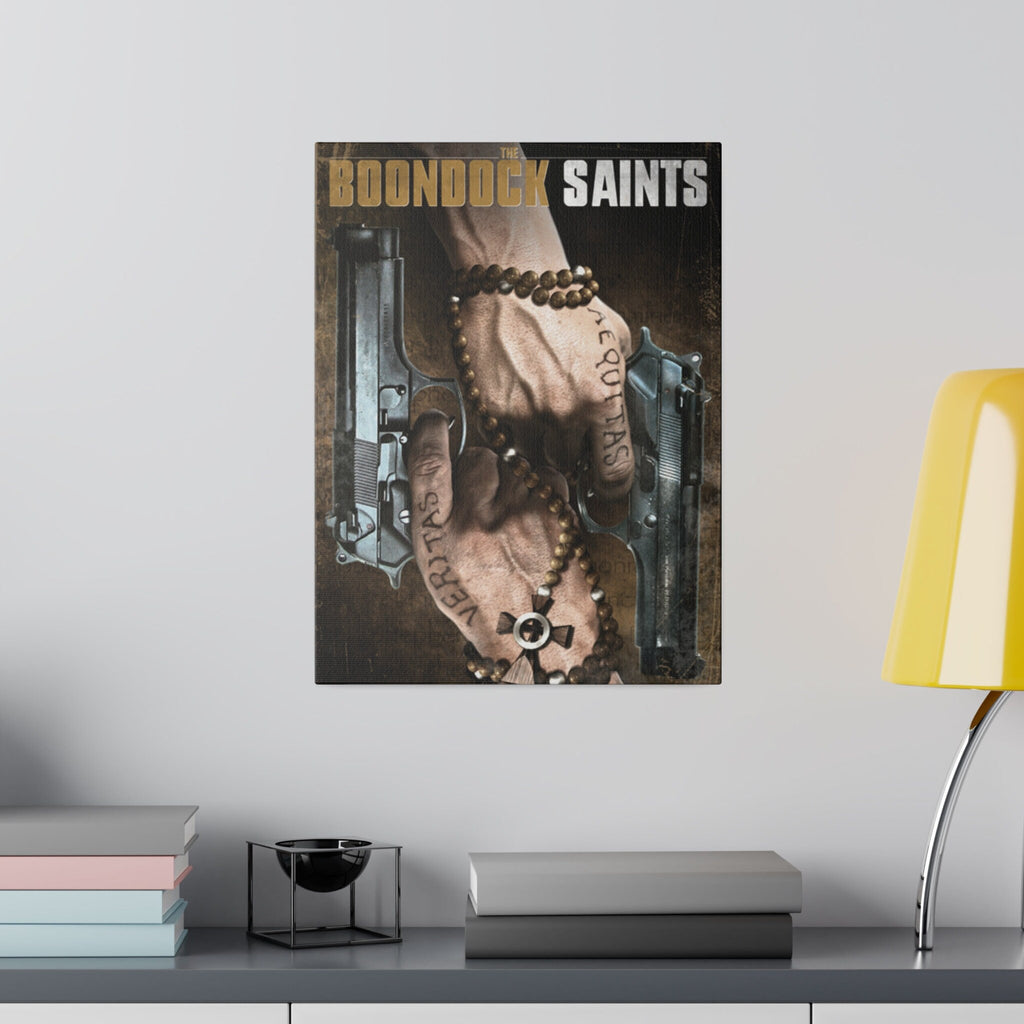 The Boondock Saints Two Guns Custom Canvas Wall Print