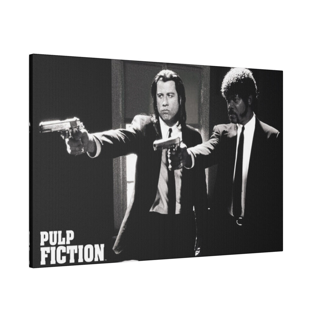 Pulp FIction Vincent & Jules Custom Canvas Wall Print