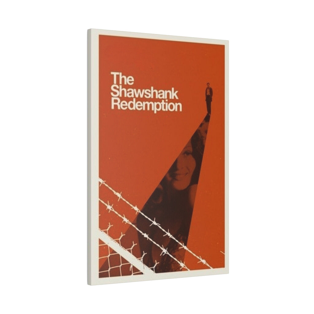 The Shawshank Redemption Simple Movie Poster Custom Canvas Wall Print
