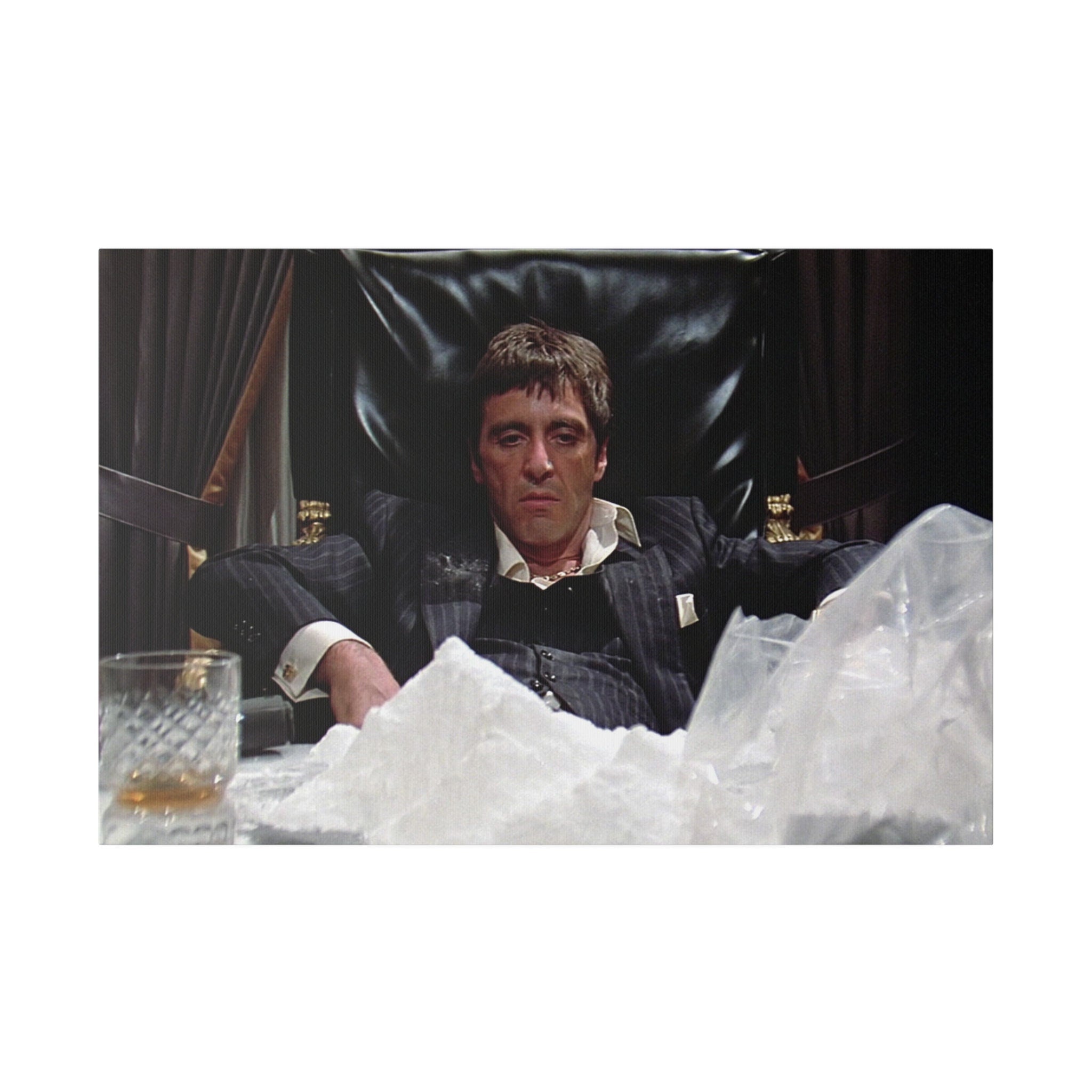 Scarface Powder Custom Canvas Wall Print