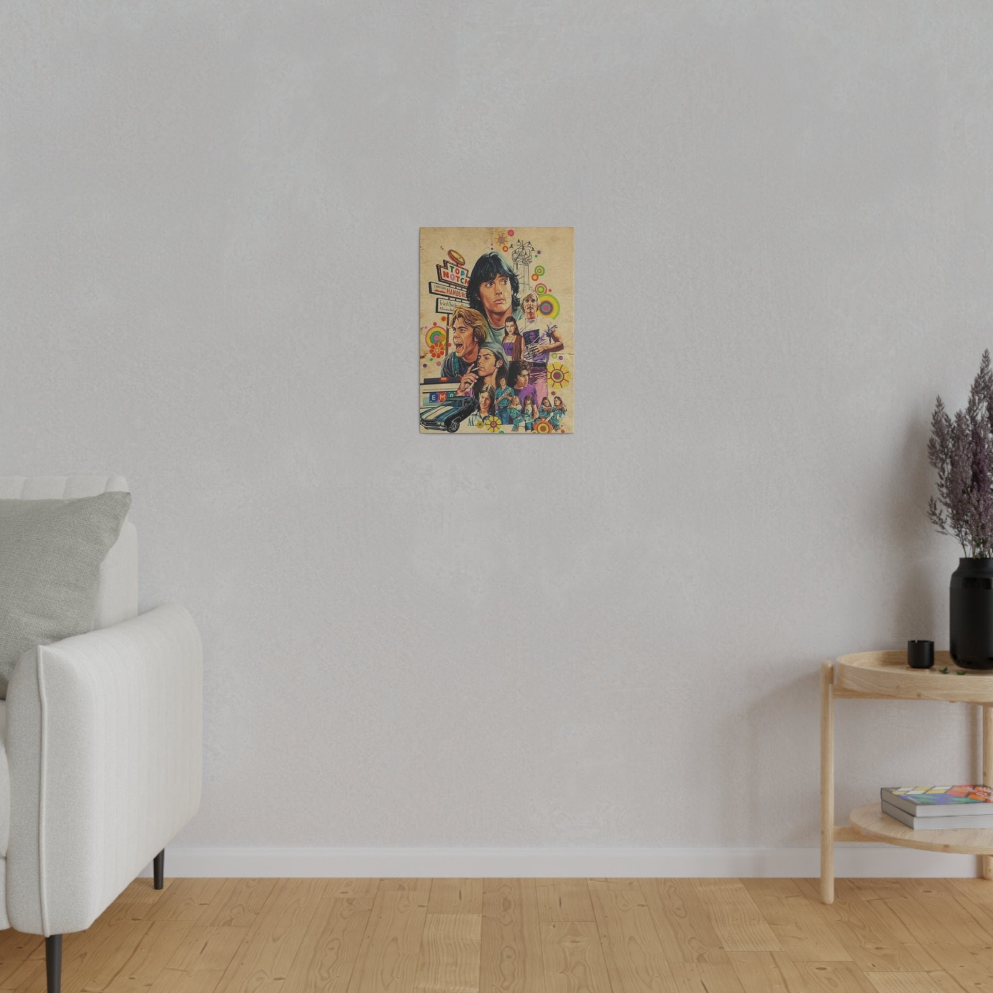 Dazed And Confused Animated Custom Canvas Wall Print