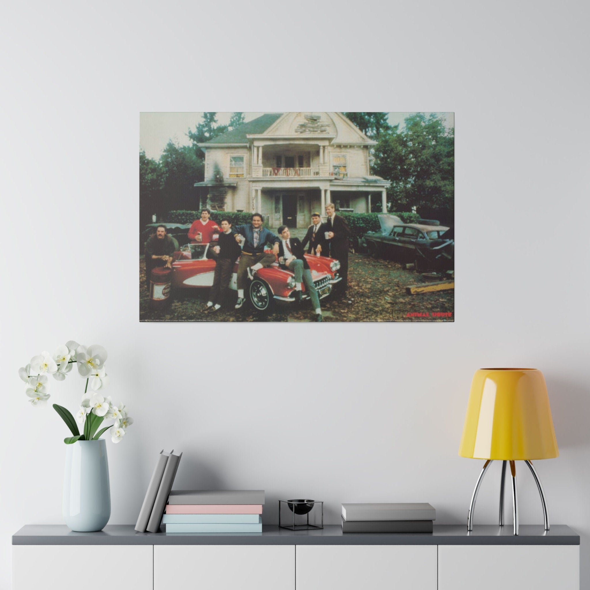 Animal House Custom Canvas Wall Print