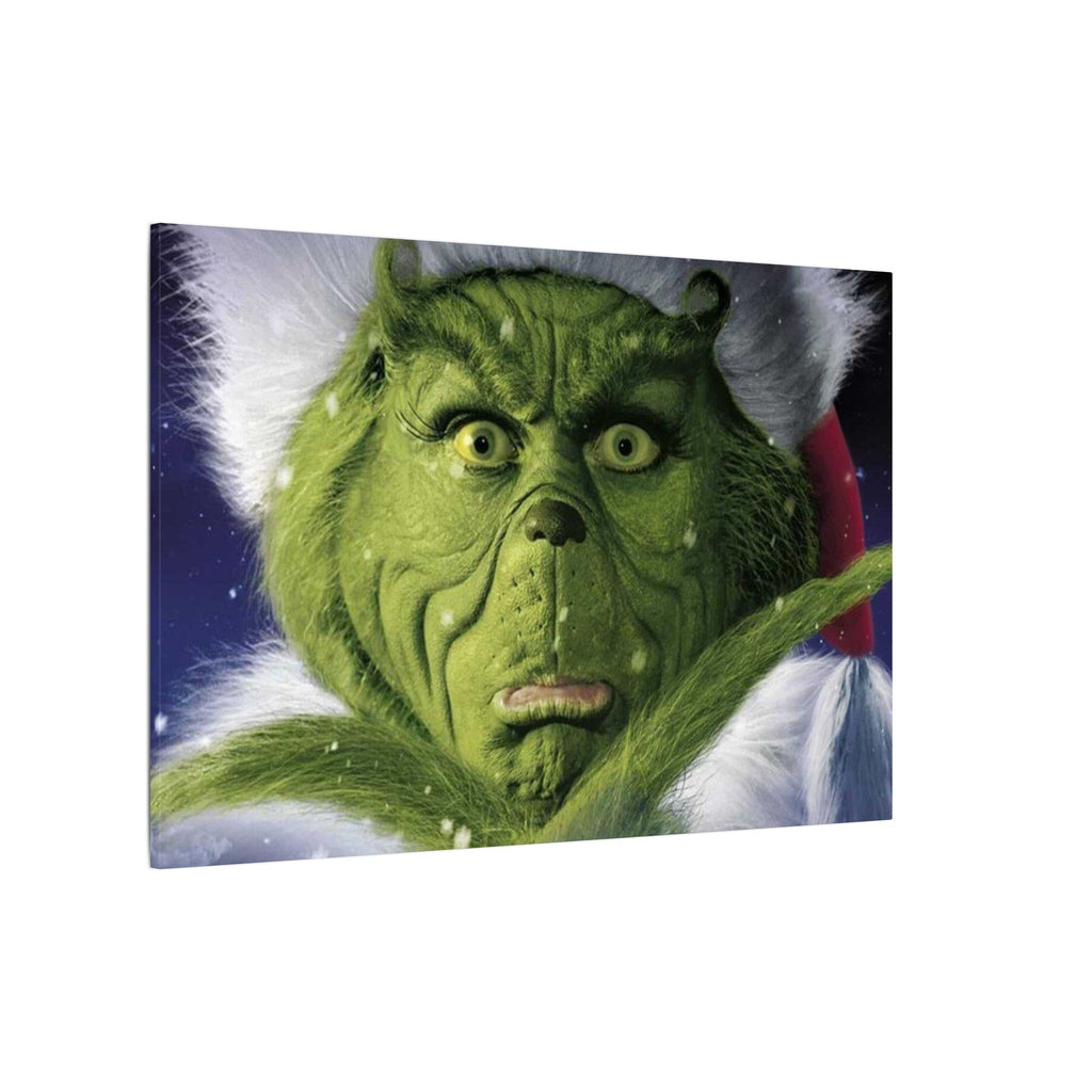 The Grinch Close-Up Custom Canvas Wall Print