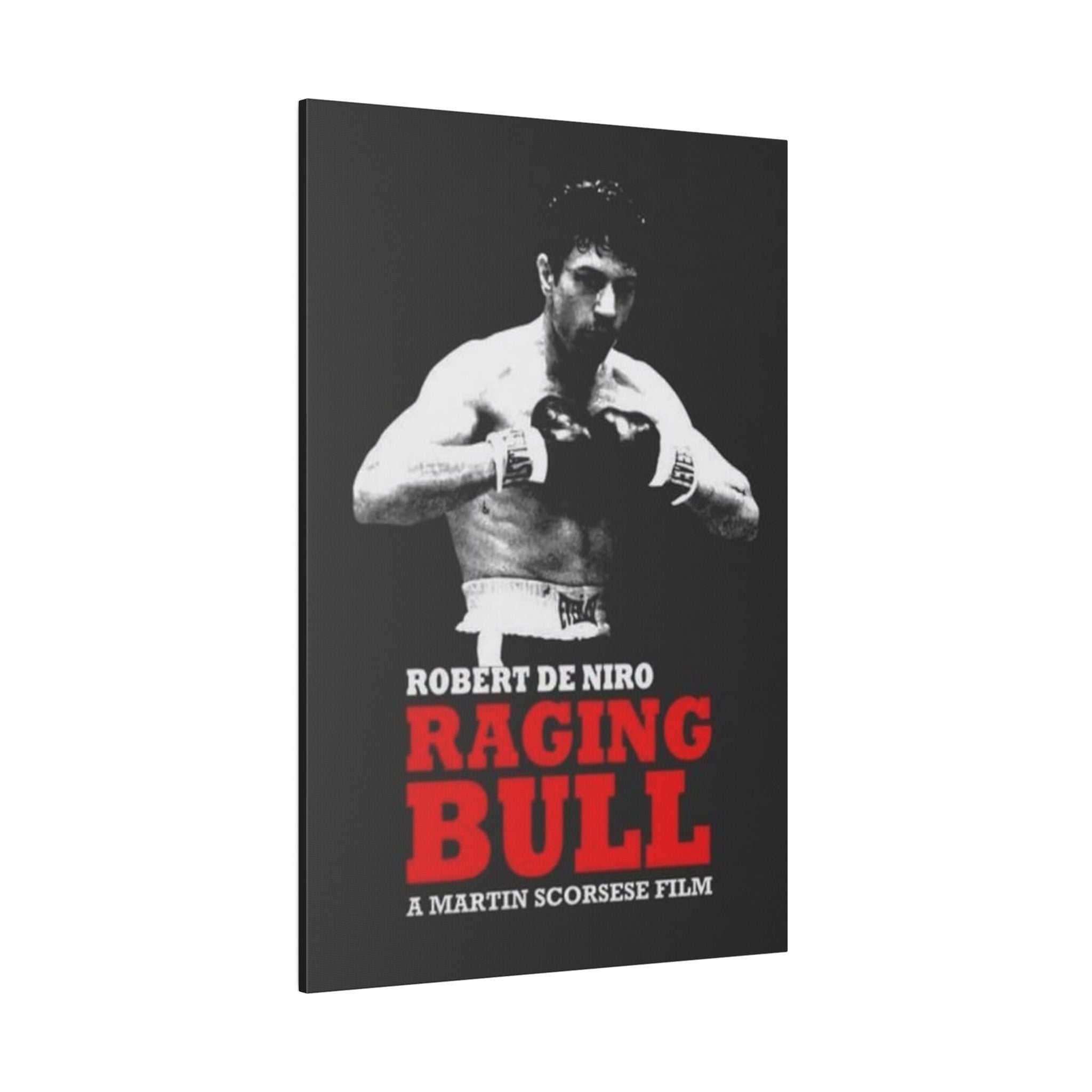 Raging Bull Poster Custom Canvas Wall Print