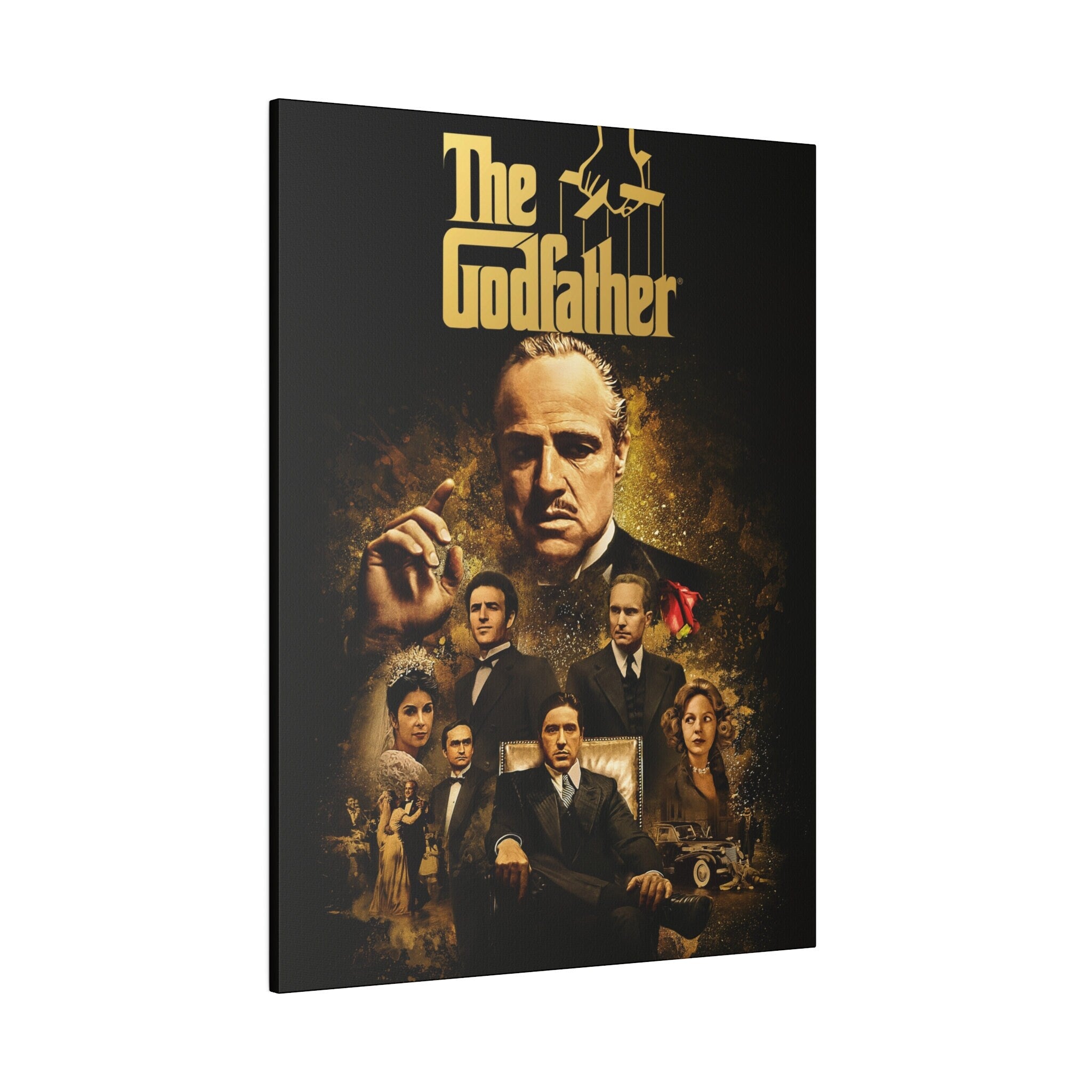 The Godfather Custom Canvas Wall Print