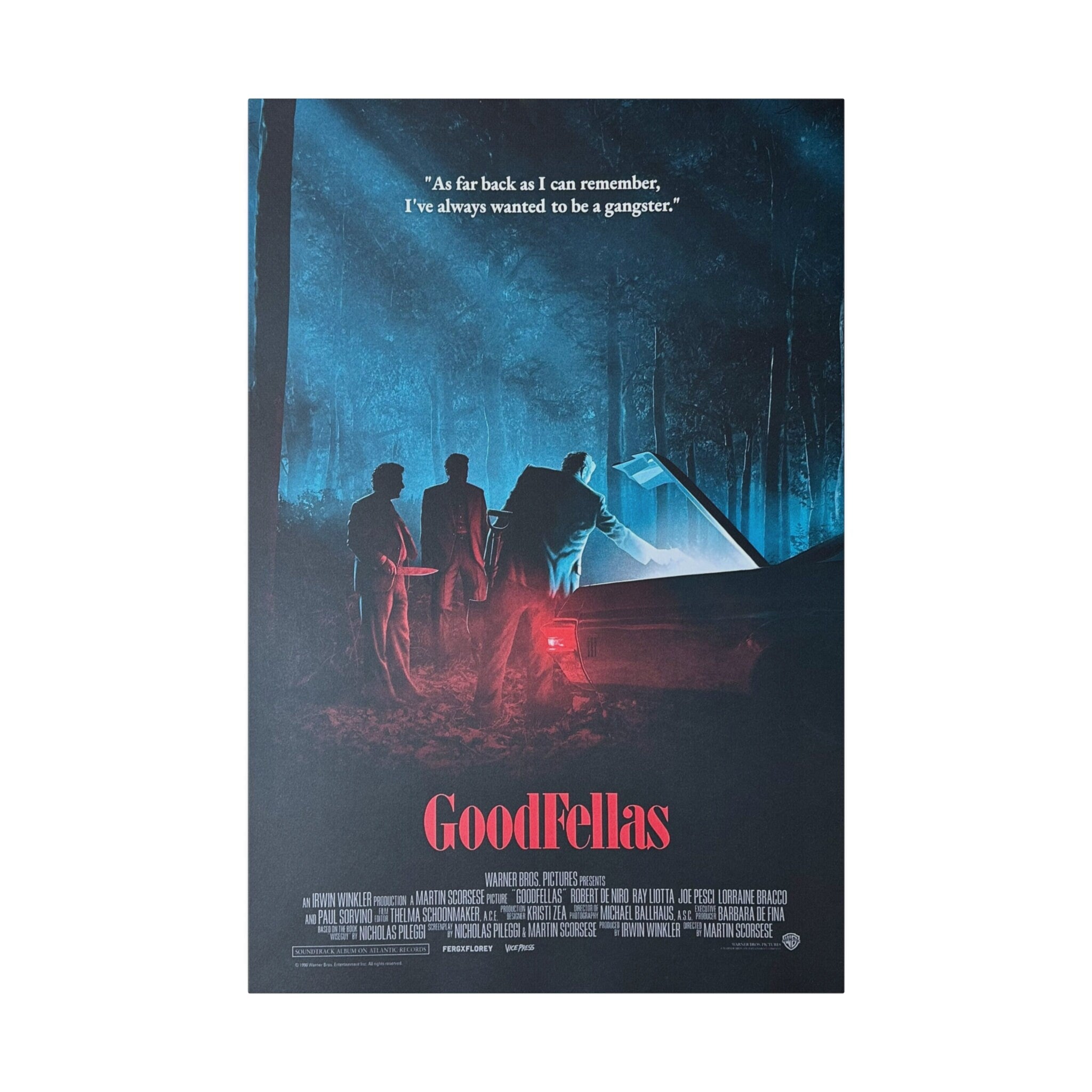 Goodfellas Gangster Custom Canvas Wall Print