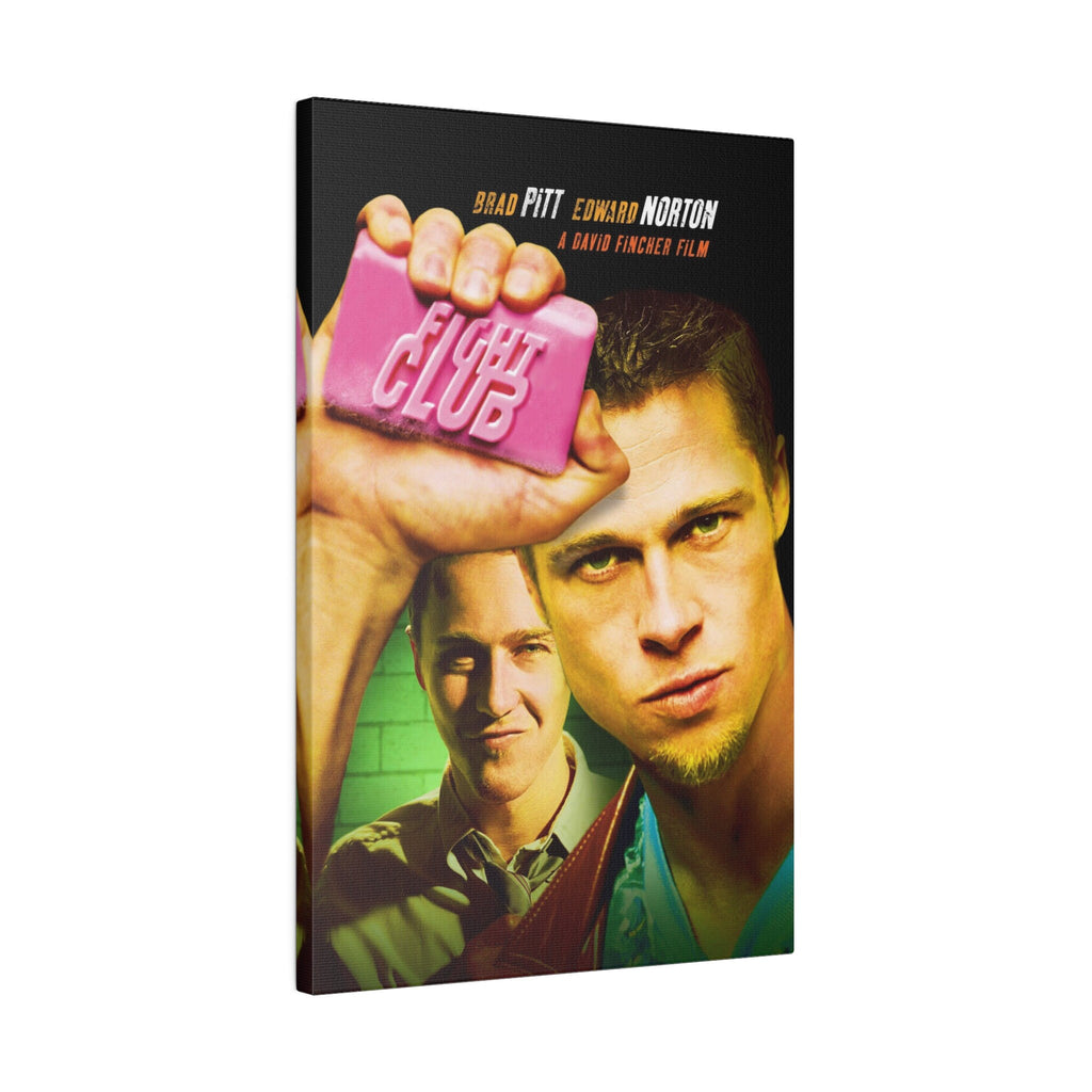 Fight Club Movie Poster Custom Canvas Wall Print