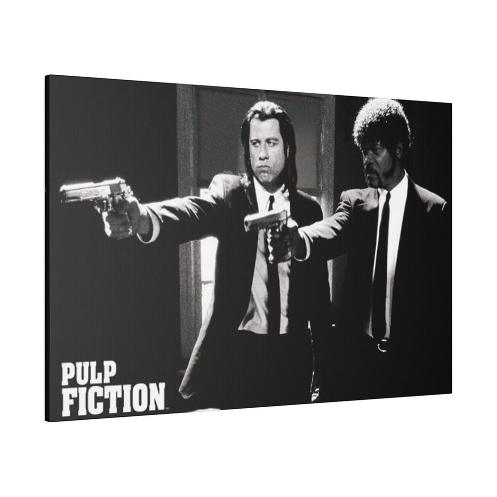 Pulp FIction Vincent & Jules Custom Canvas Wall Print