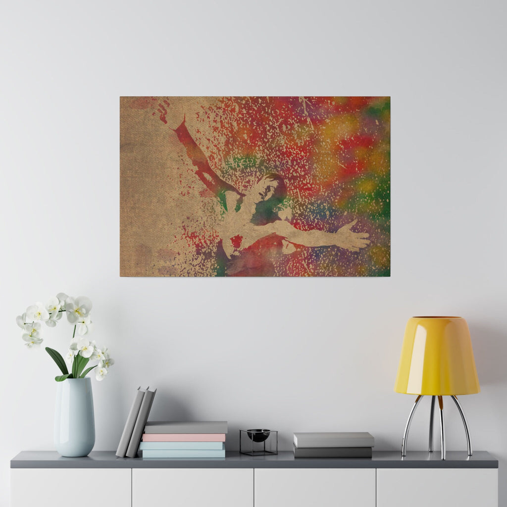 The Shawshank Redemption Andy Dufresne Abstract Color Splash Custom Canvas Wall Print