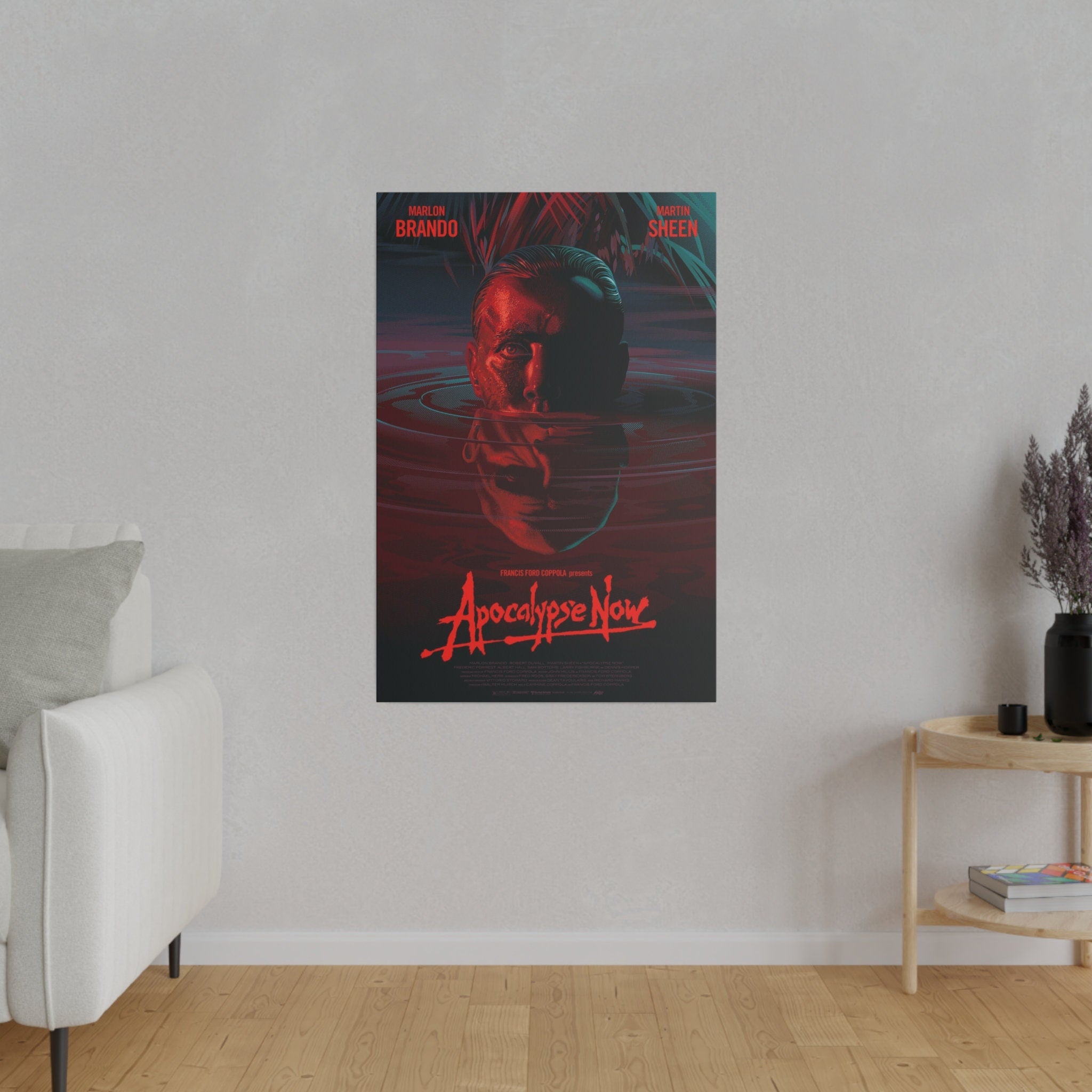 Apocalypse Now Movie Poster Custom Canvas Wall Print