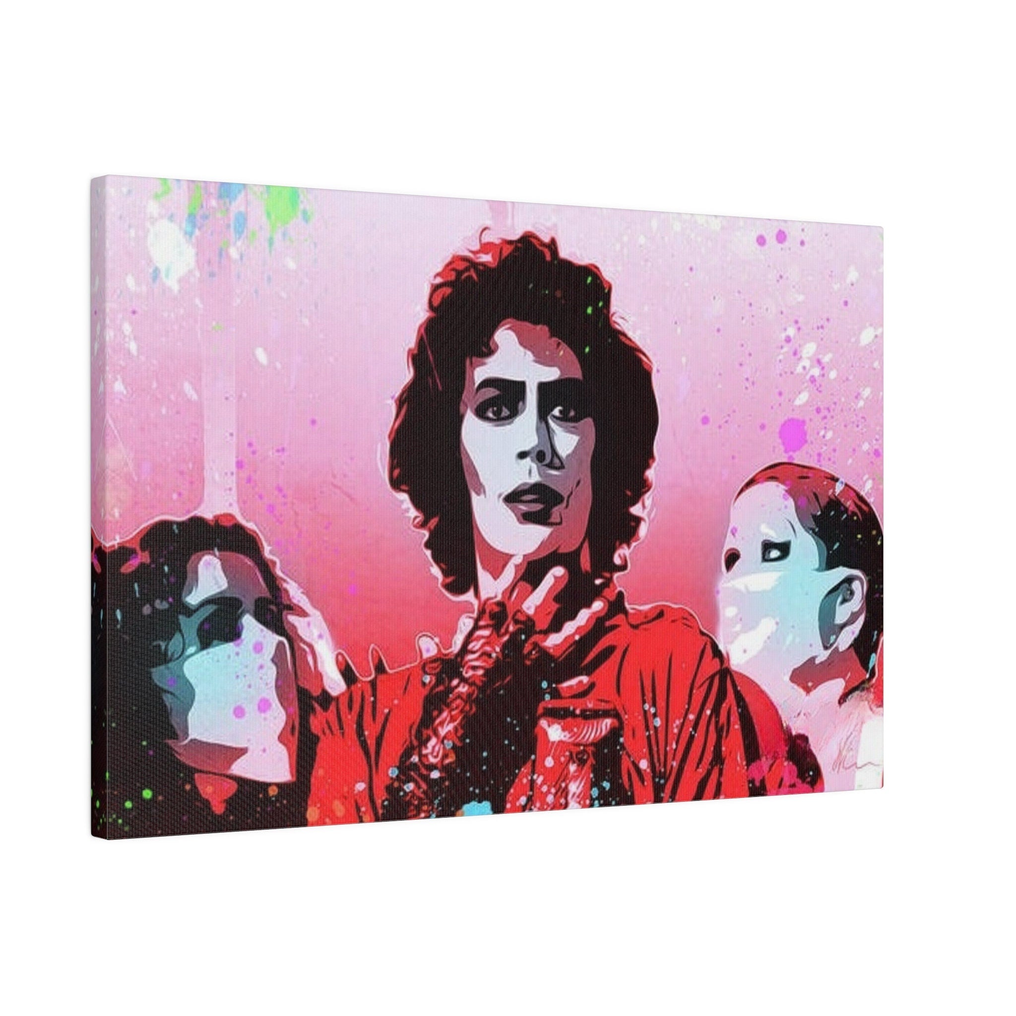 The Rocky Horror Picture Show Abstract Art Custom Canvas Wall Print