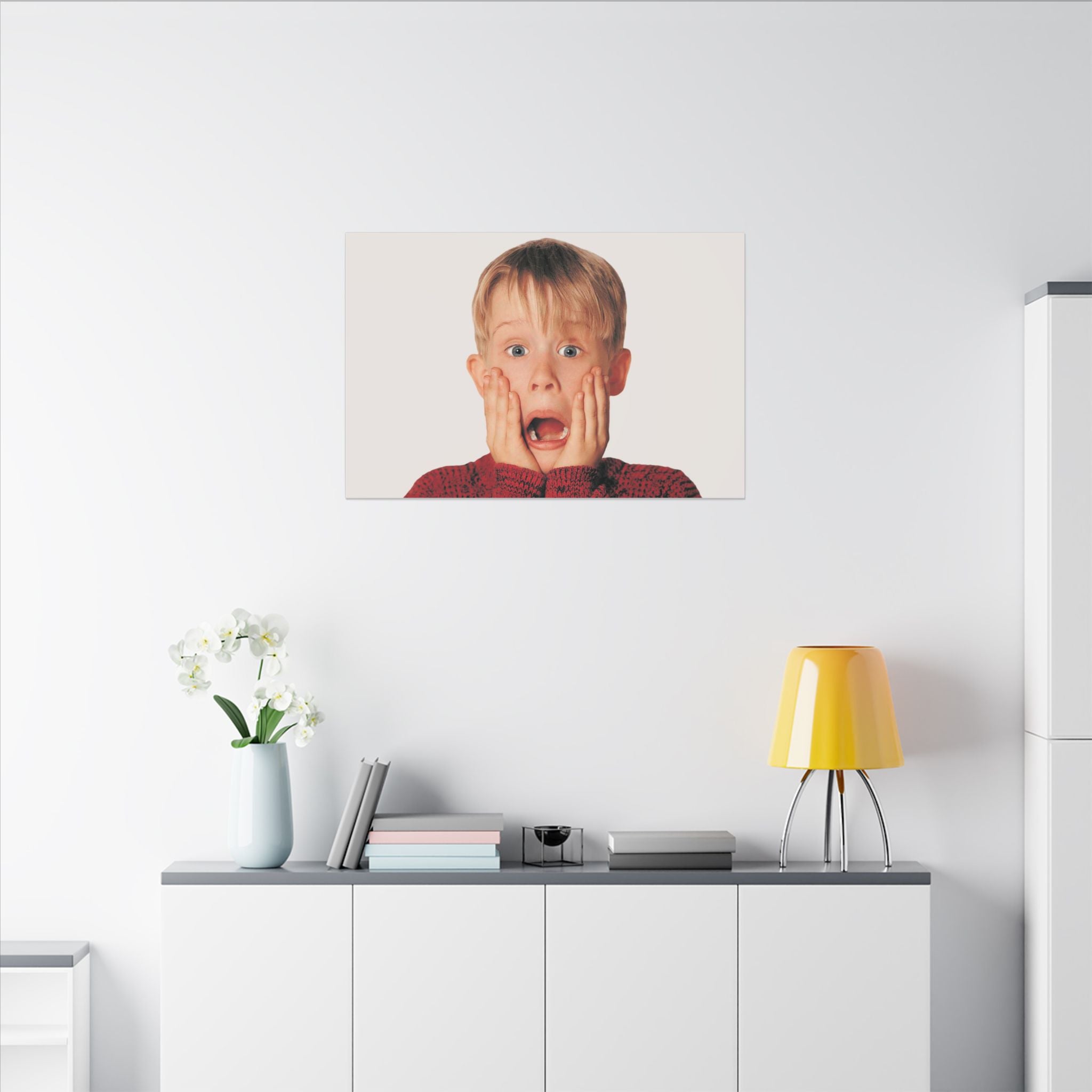Home Alone Kevin McCallister Custom Canvas Wall Print