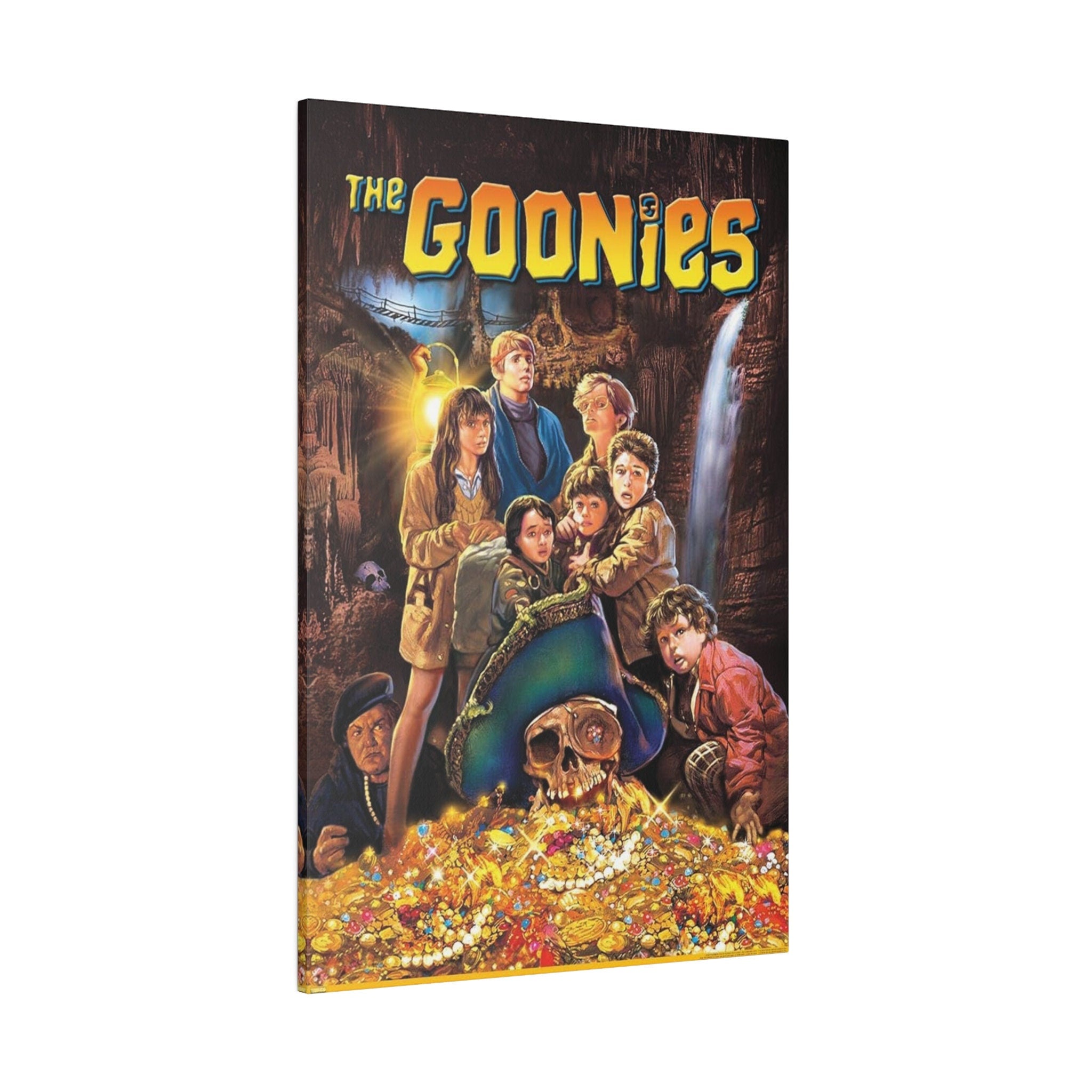 The Goonies Animated Poster Custom Canvas Wall Print