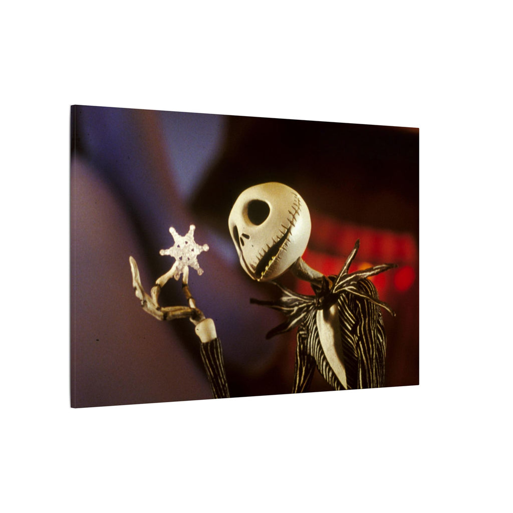 The Nightmare Before Christmas Snowflake Moment Custom Canvas Wall Print