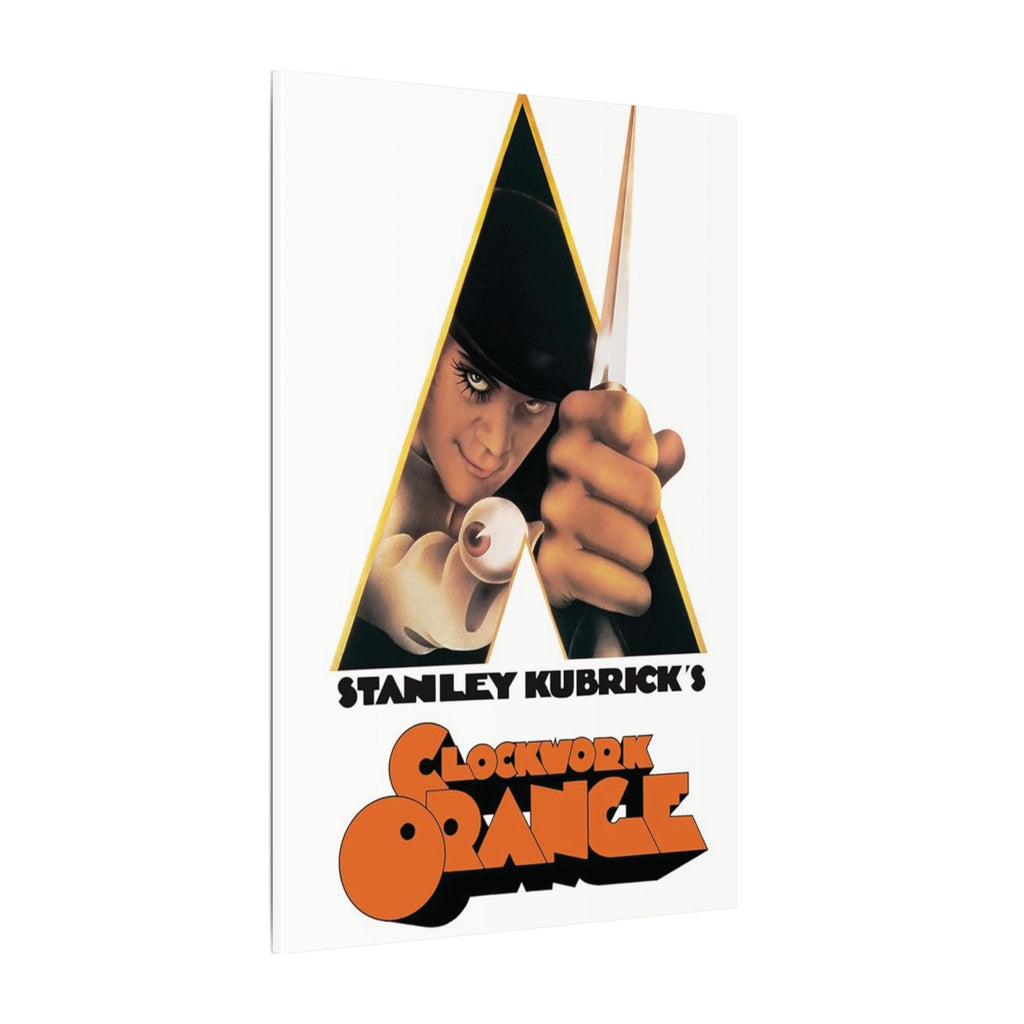 Clockwork Orange Classic Movie Poster Canvas Wall Print
